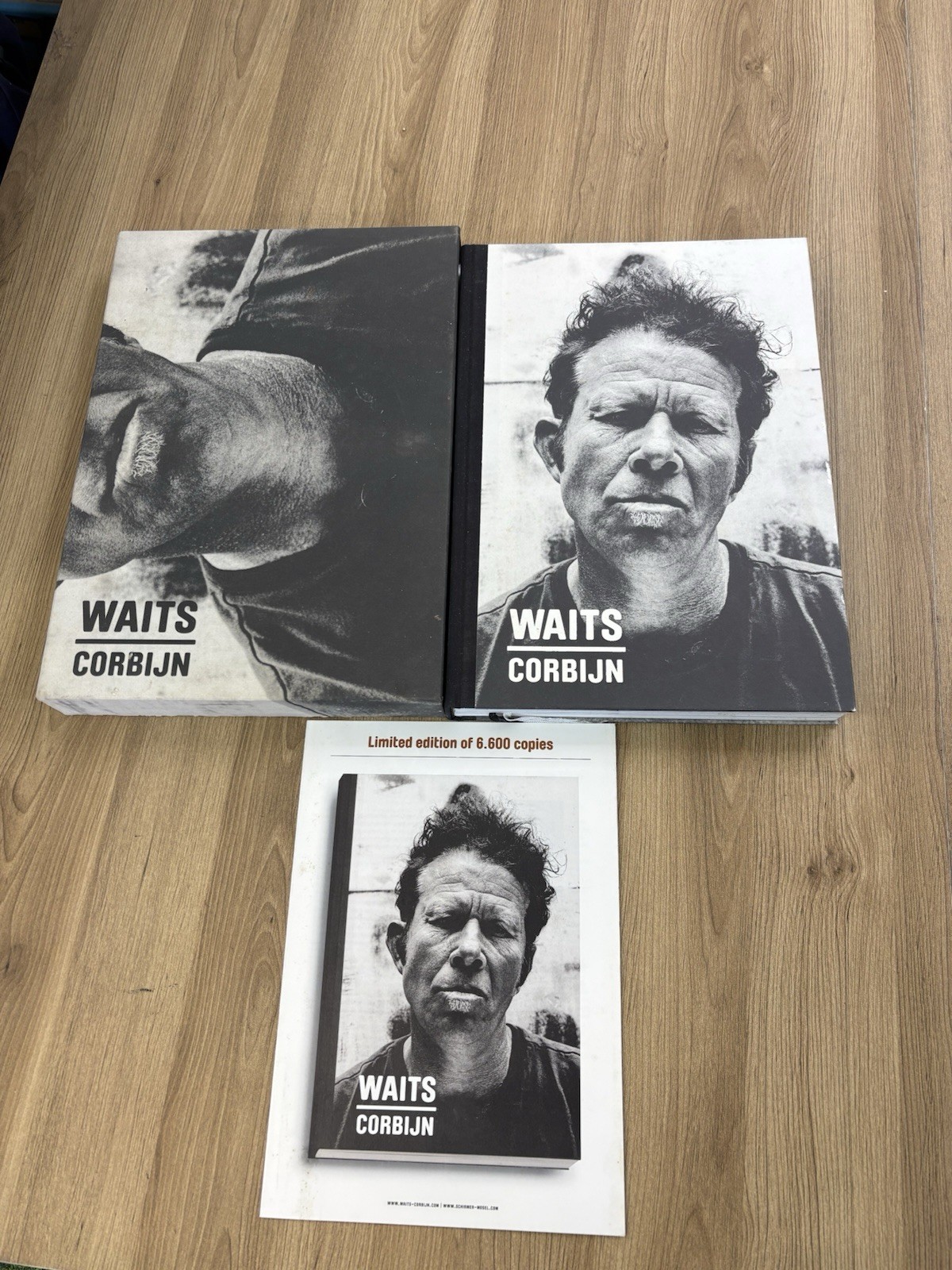 Tom Waits / Anton Corbijn #2208 Limited 6600 W/box (Read Description)
