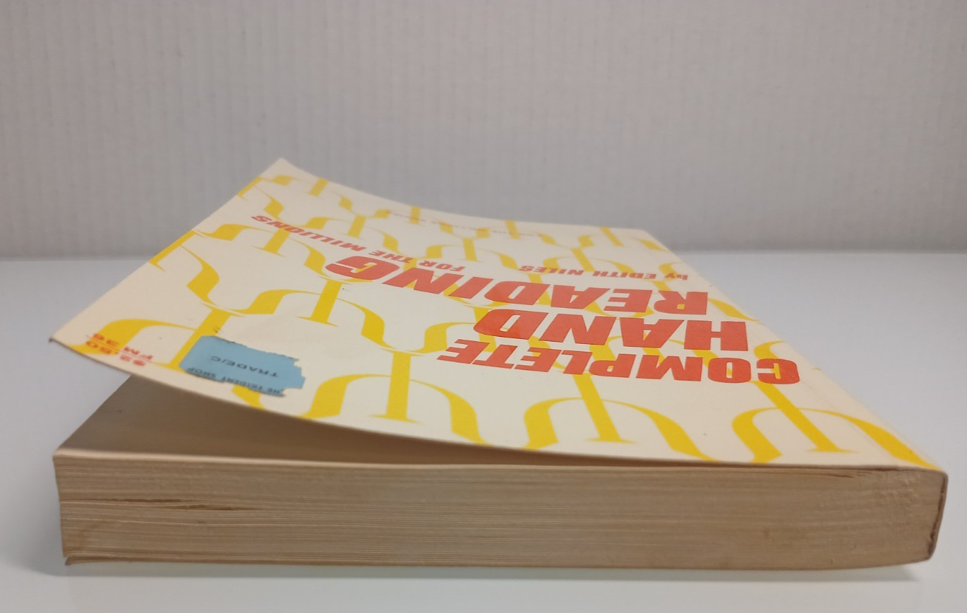 FIRST EDITION Complete Handing for the Millions by Edith Niles (1970 Trade Paper