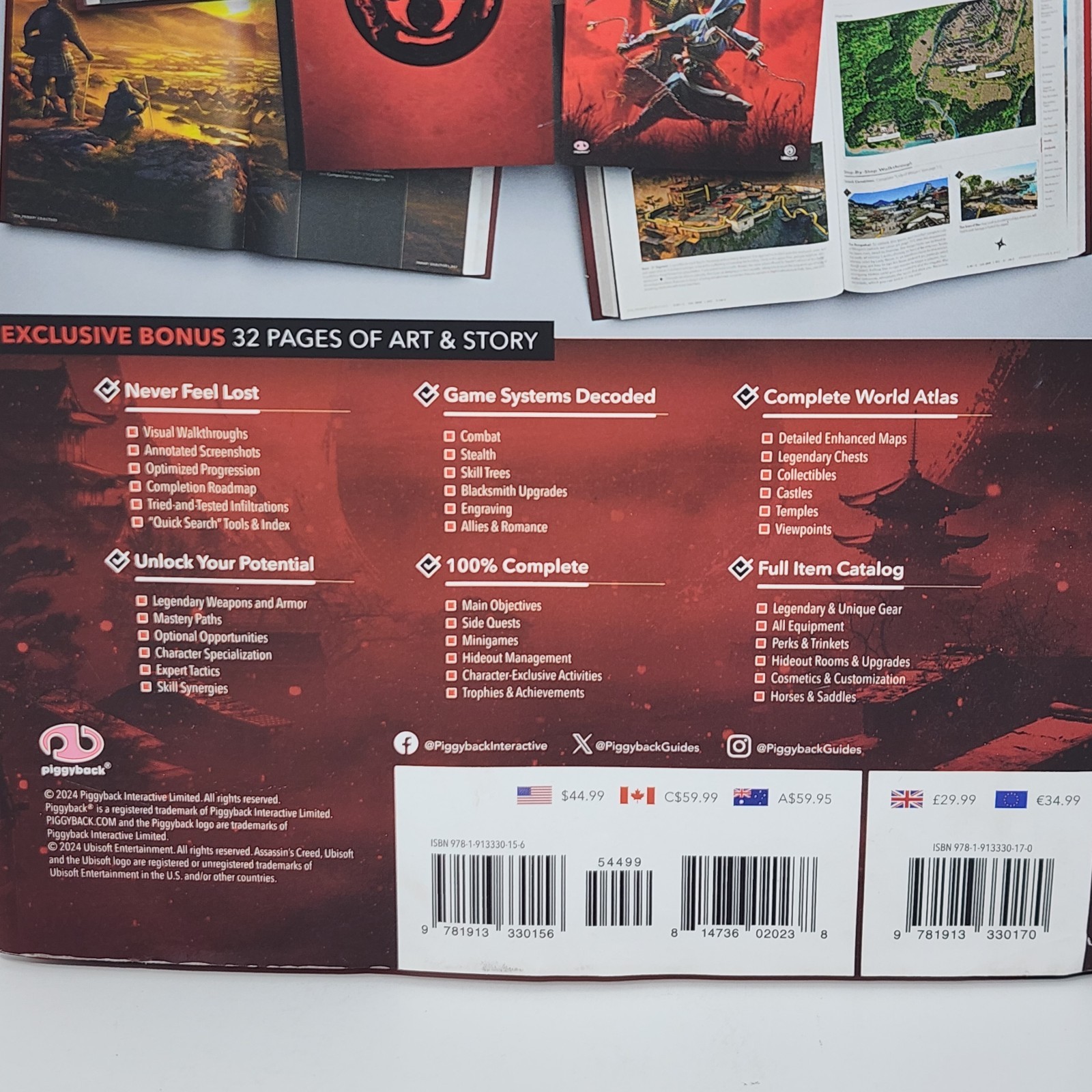 Assassin’s Creed Shadows – The Complete Guide: Collector’s Edition Hardcover, G