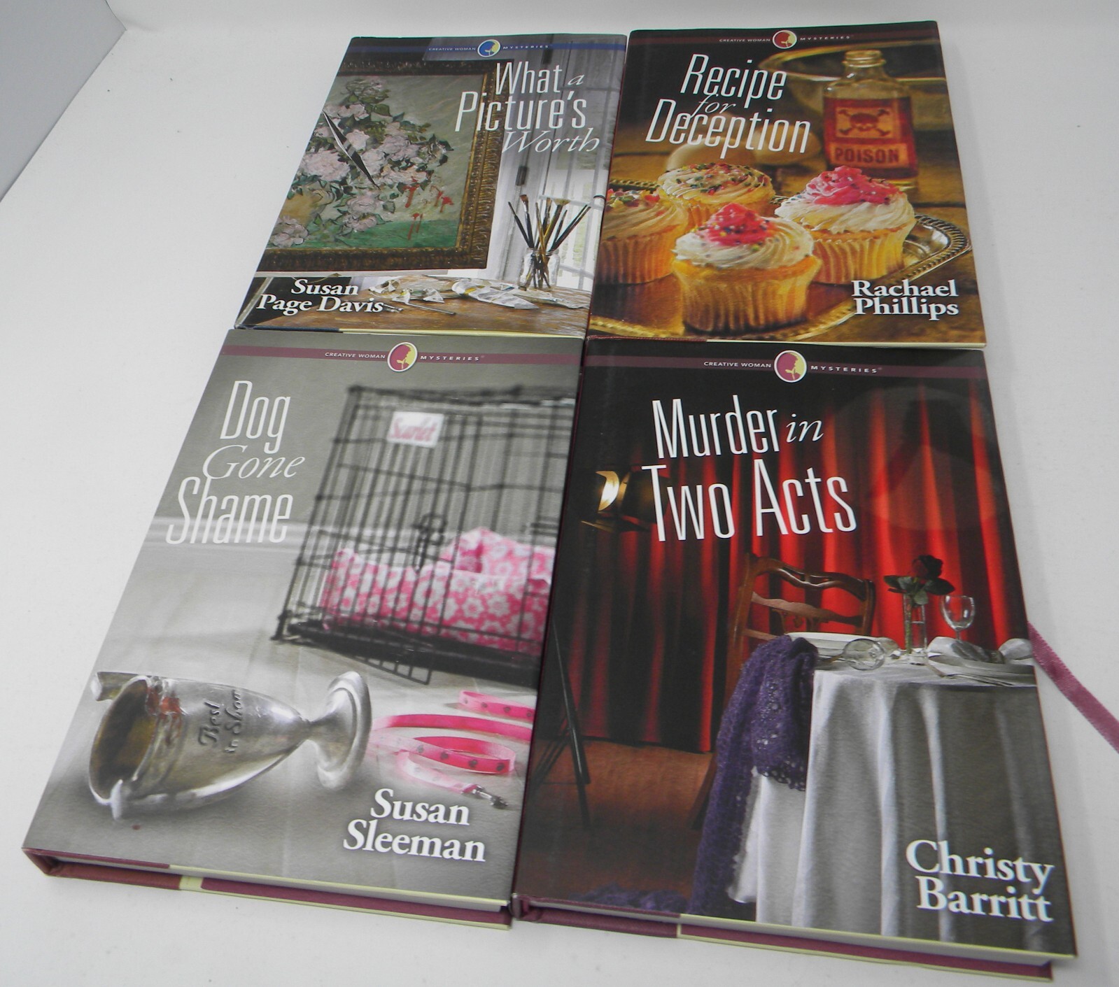 Lot 10 Annie’s Creative Women Mysteries Books 1-9,11