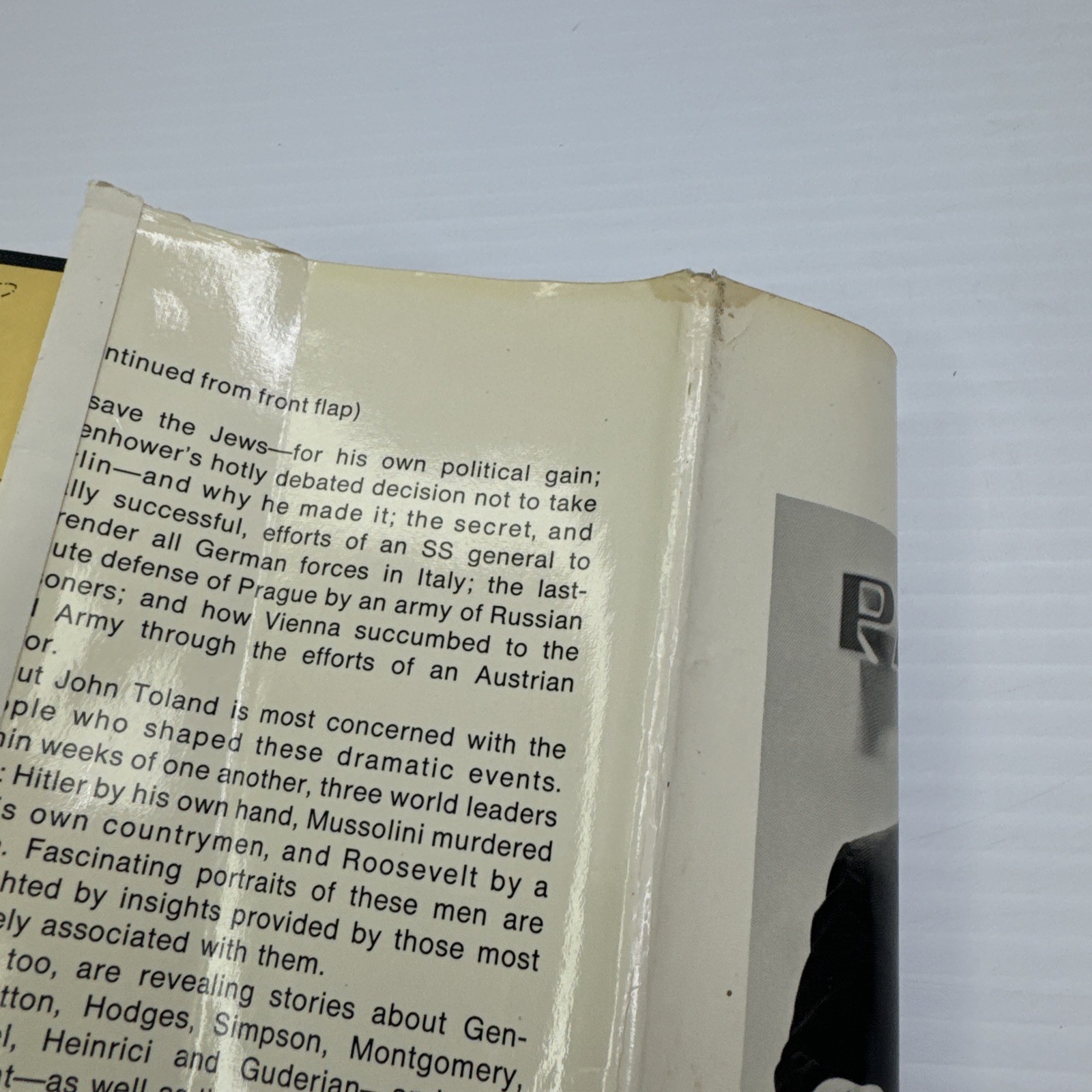 The Last 100 Days John Toland First Print 1966 Random House Final Days of WWII