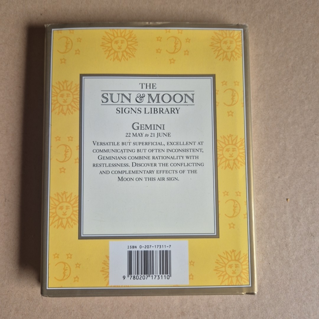 Julia & Derek Parker; The Sun & Moon Signs Library: Gemini (Fine HB/DJ)