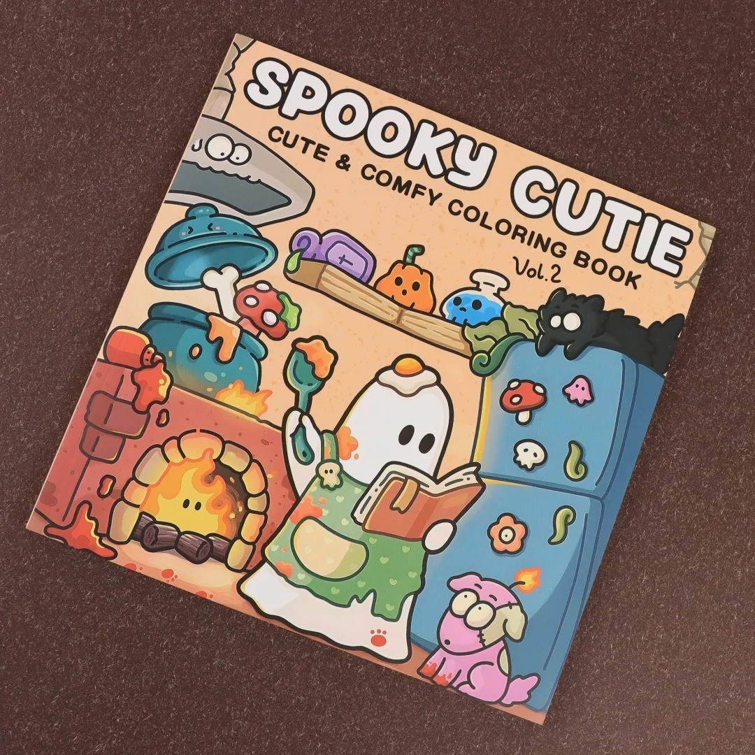 Spooky Cutie by Coco Wyo: Coloring Book for Adults and Teens | Paperback
