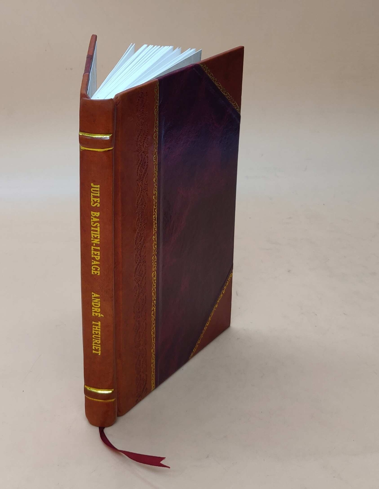 Jules Bastien-Lepage And His Art. A Memoir By Andr? Theuriet; Ju [Leather Bound]