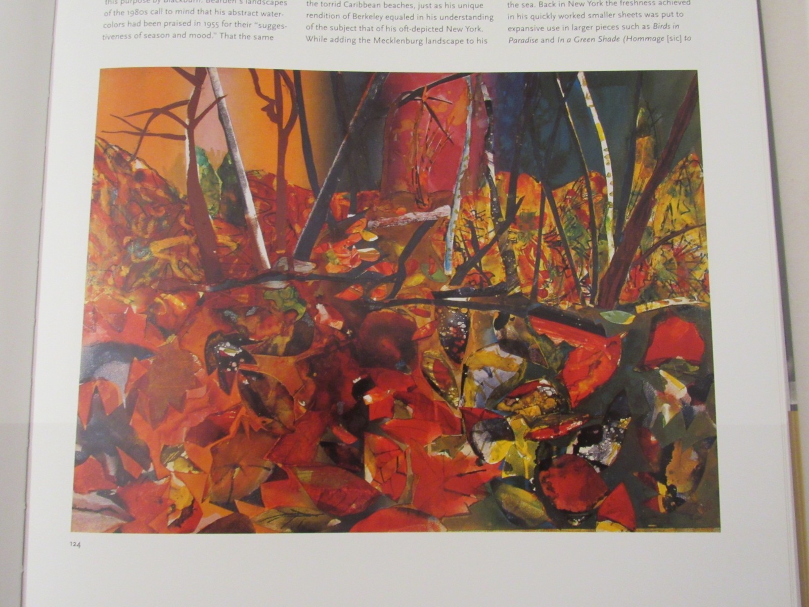 The Art of Romare Bearden Hardcover 2003 National Gallery of Art – Ex-library