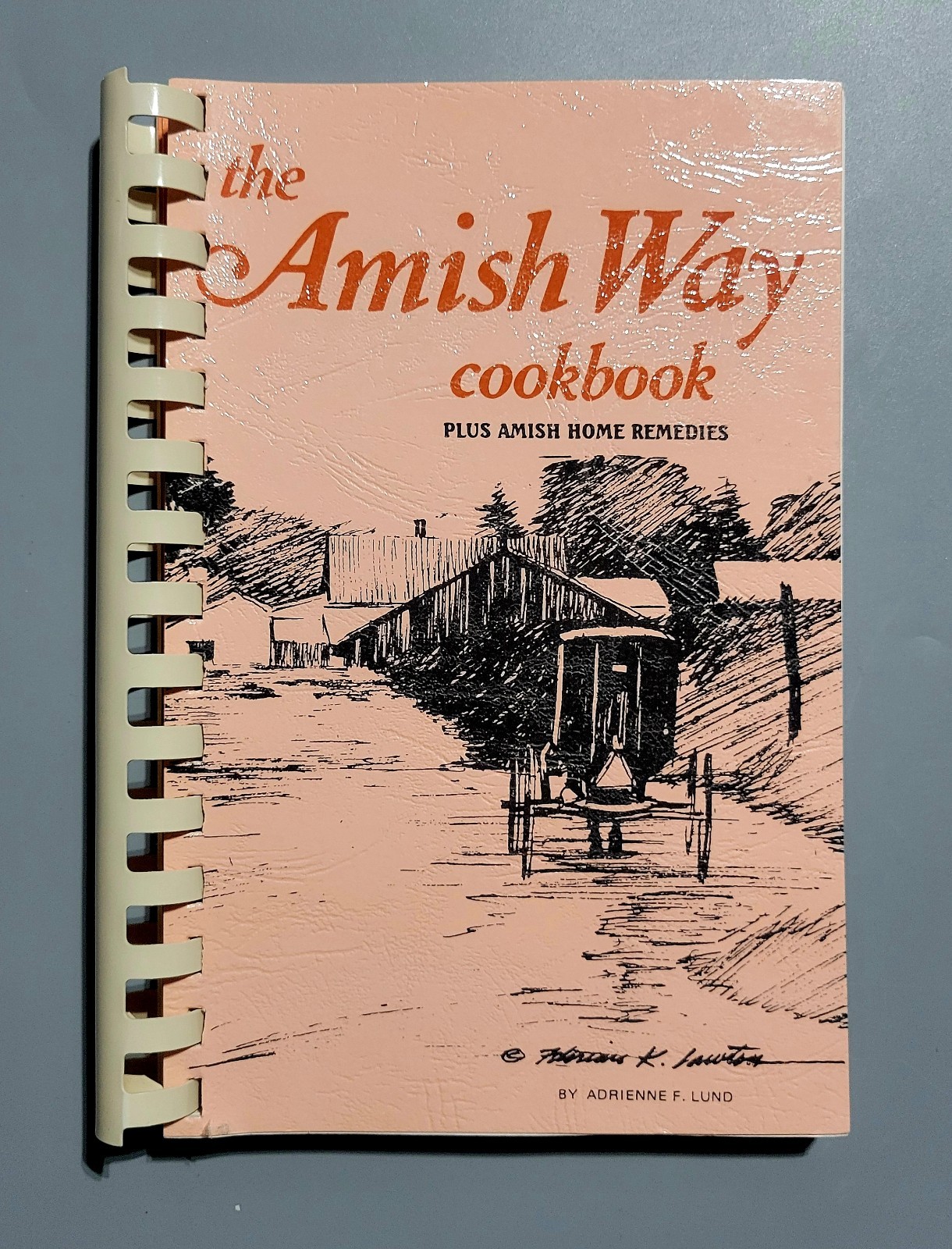The Amish Way Cookbook – Adrenne F. Lund – PB – VG