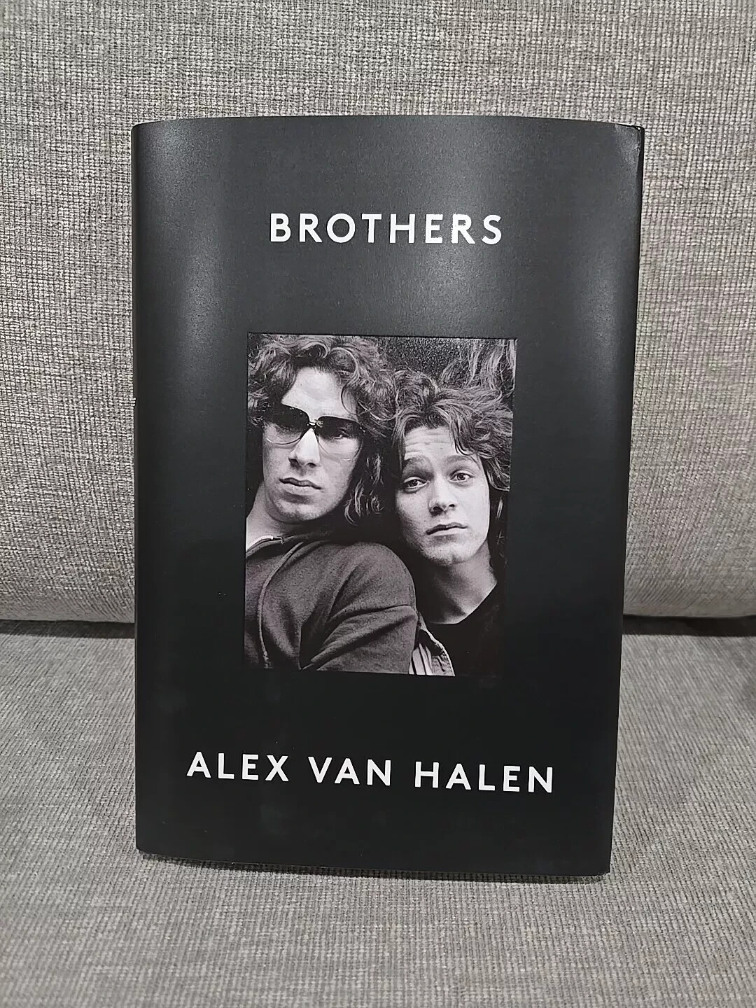 BROTHERS Alex Van Halen SIGNED Autographed Hardcover Book SHIPS NOW