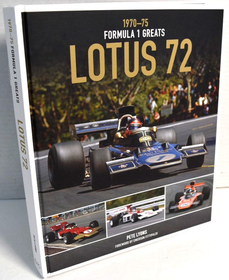 LOTUS 72 Formula 1 Greats 1970-75 by Pete Lyons Hardbound – Fittipaldi *GOOD*
