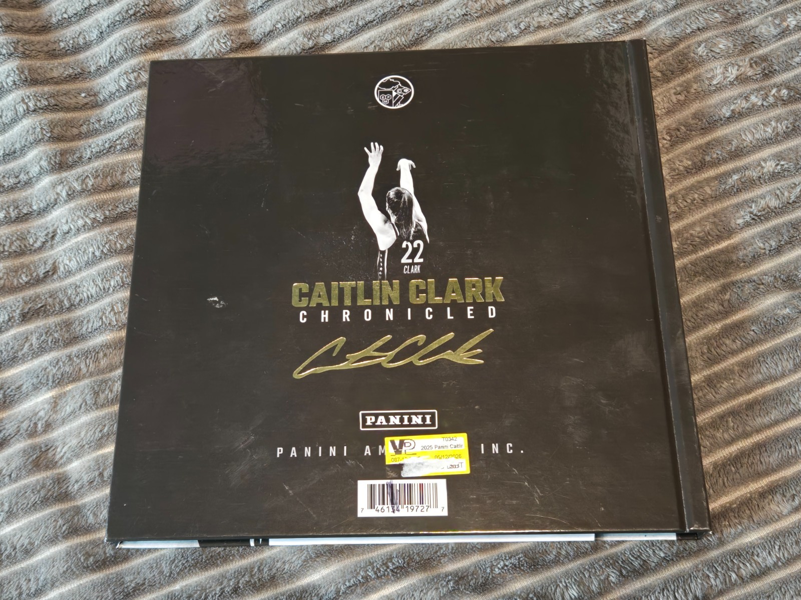 2025 Panini Caitlin Clark Chronicled – Opened Book – No Cards