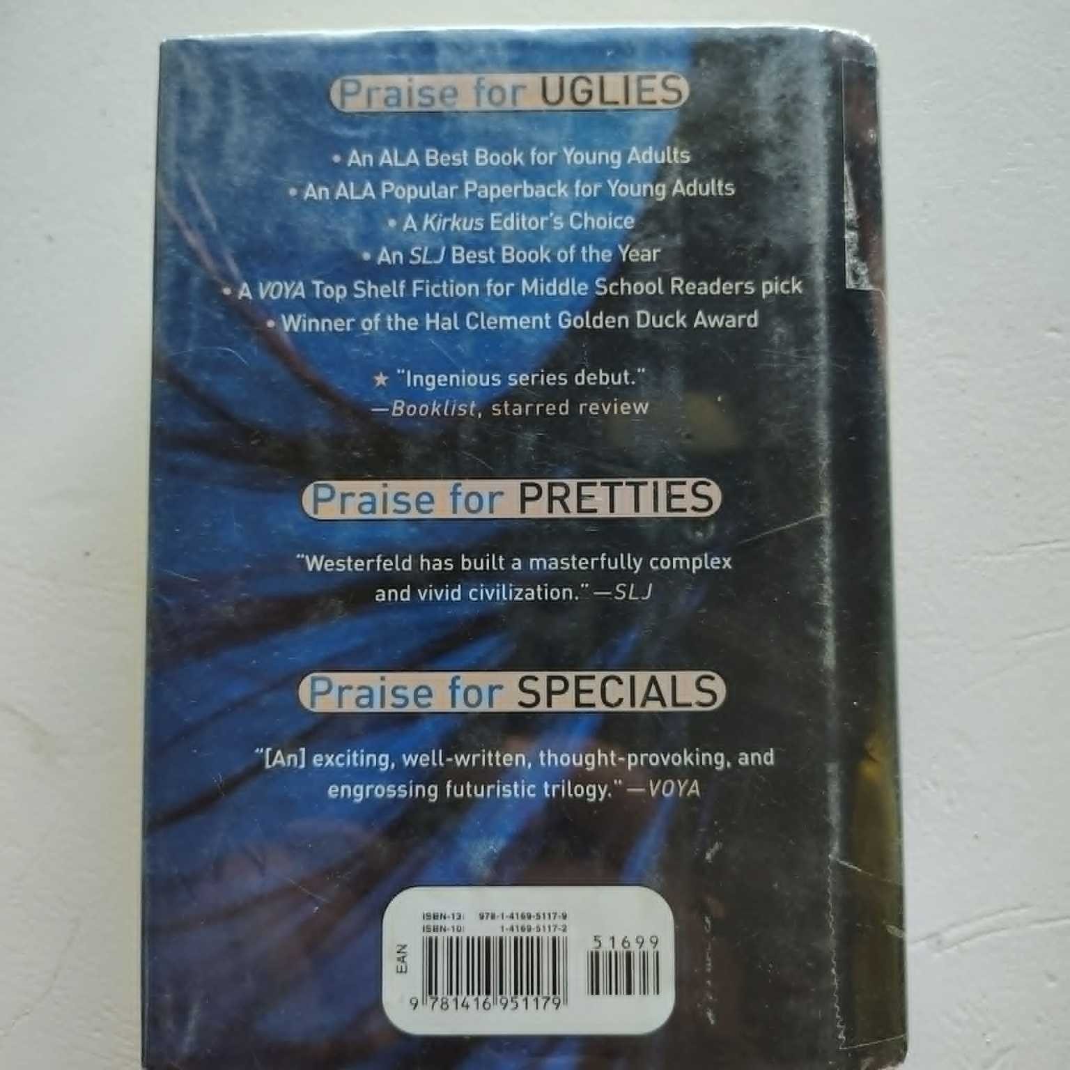 Extras Scott Westerfeld Uglies Series Book 4 Teen YA Dystopian Simon Pulse