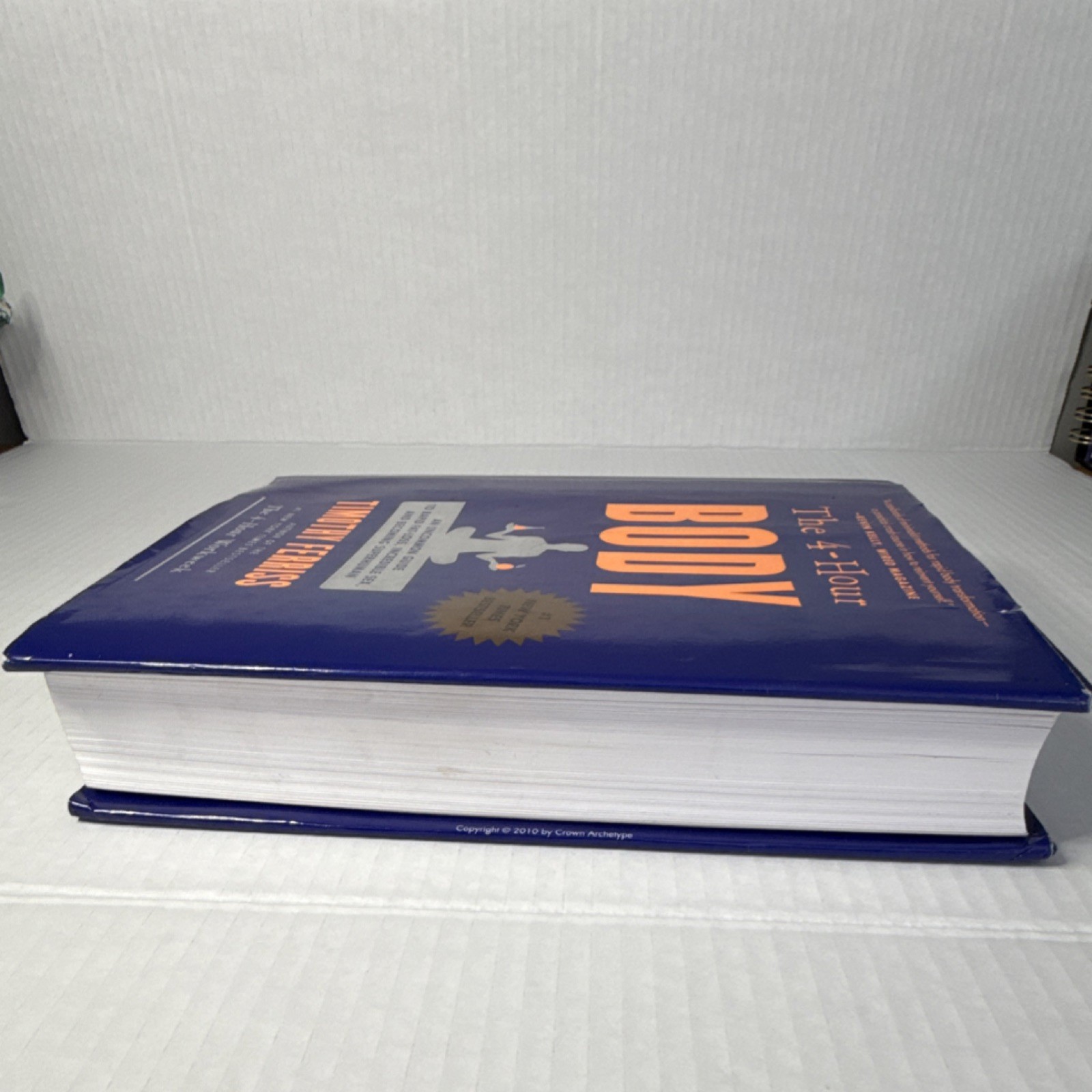 The 4-Hour Body by Timothy Ferriss Hardcover Guide Crown Archetype Weight Loss
