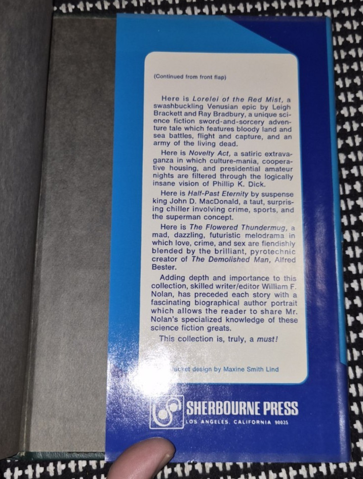 William F. Nolan The Human Equation – Sherbourne Press 1971 1st Printing HC
