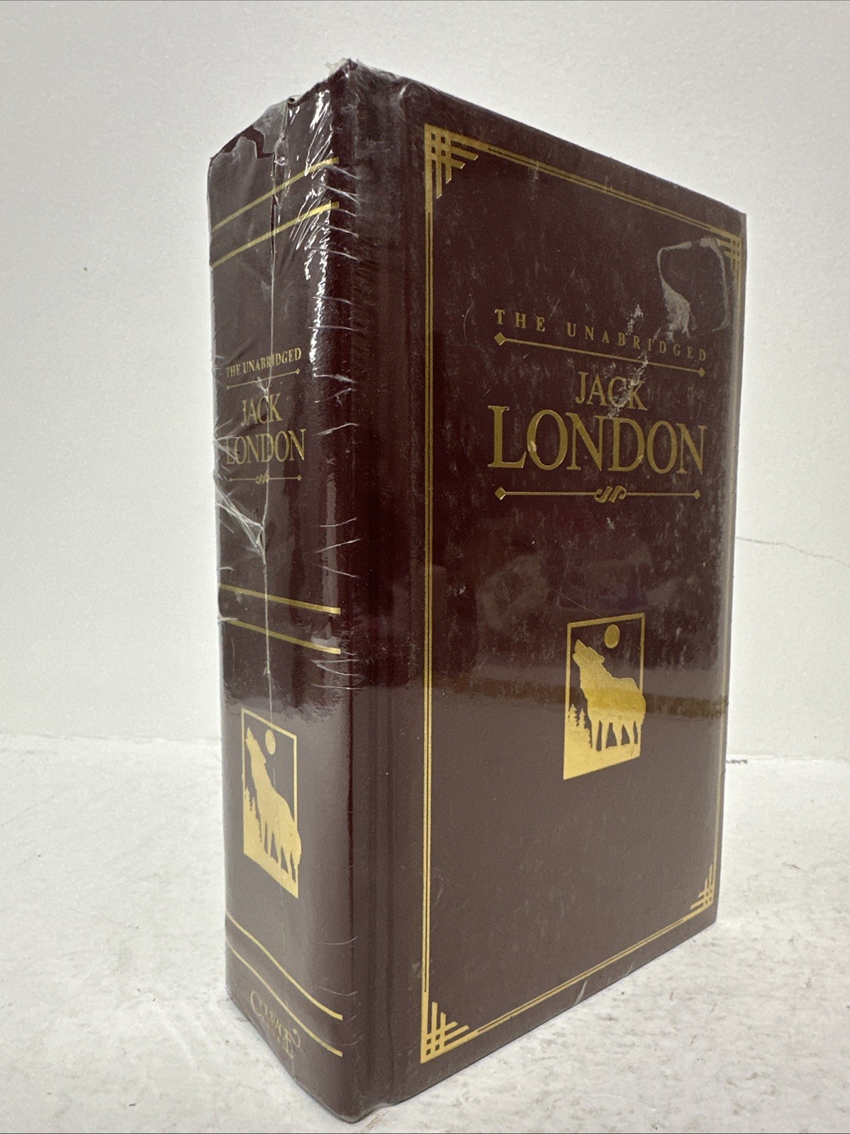 The Unabridged Jack London Book Hardcover Leather Bound Luxury Edition 1997