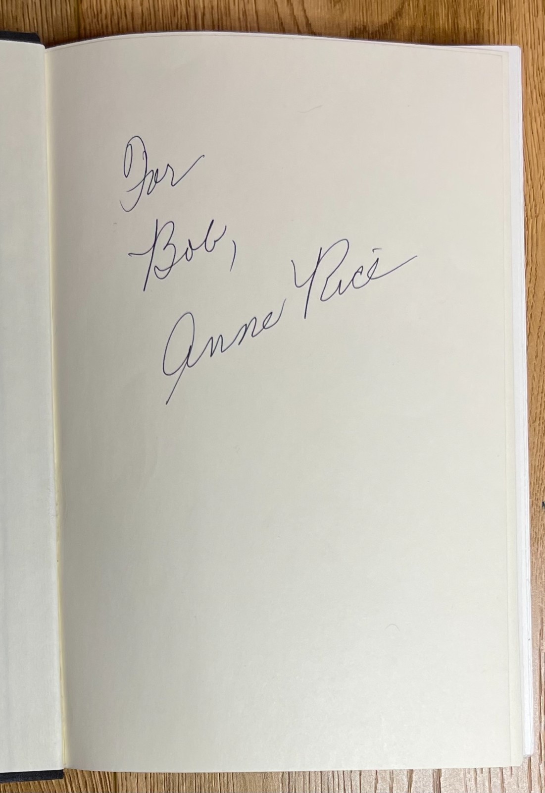 Interview with the Vampire – Anne Rice – First Edition, Second Print SIGNED