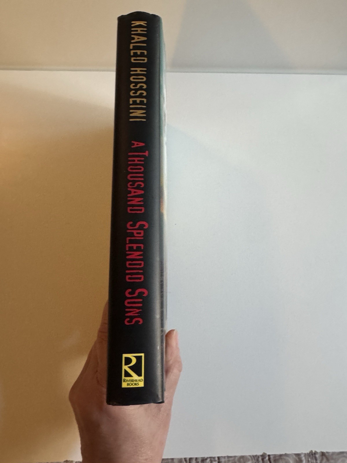 A Thousand Splendid Suns Khaled Hosseini 2007 Hardcover 1st Printing HCDJ VG+