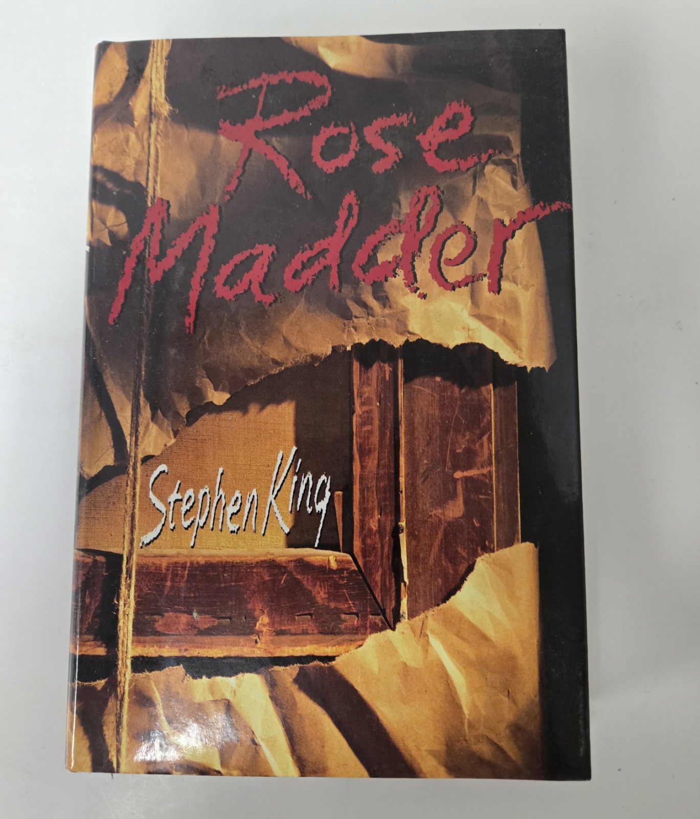 Stephen King Rose Madder Hardcover with dust jacket Very Good