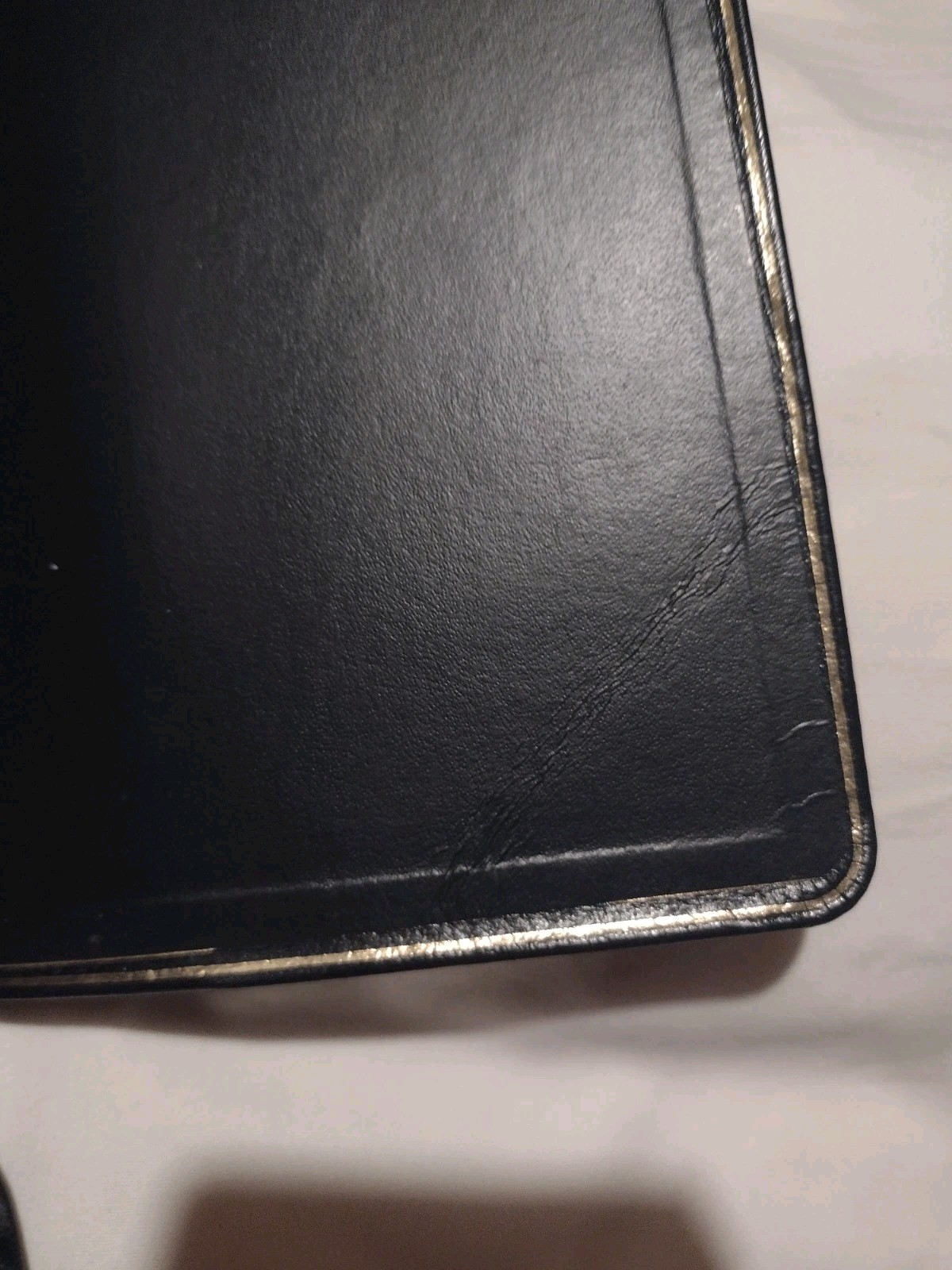 Thompson Chain Reference Bible KJV 5th Fifth Improved Genuine Black Leather 1988