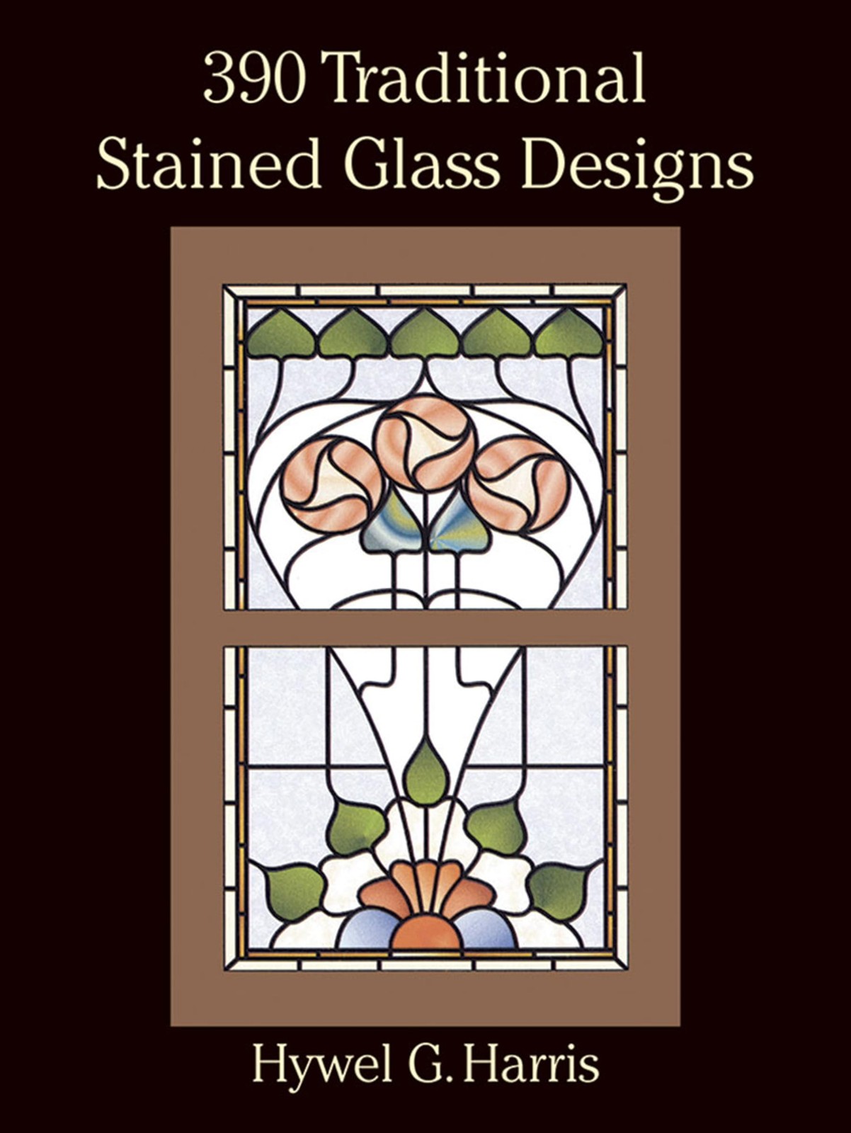390 Traditional Stained Glass Designs (Dover Crafts: Stained Glass)