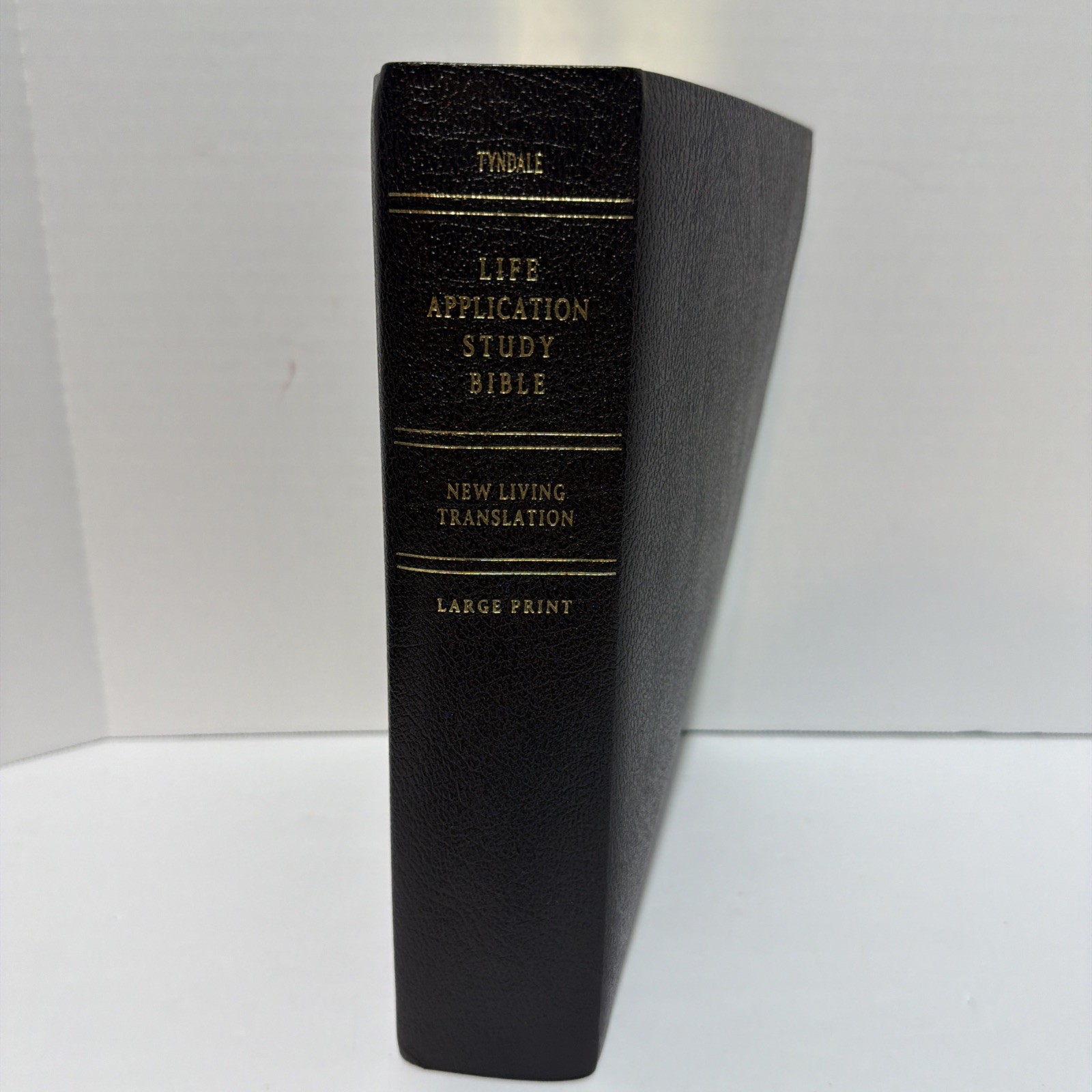 Life Application Study Bible Brown Cover Large Print New Living Translation