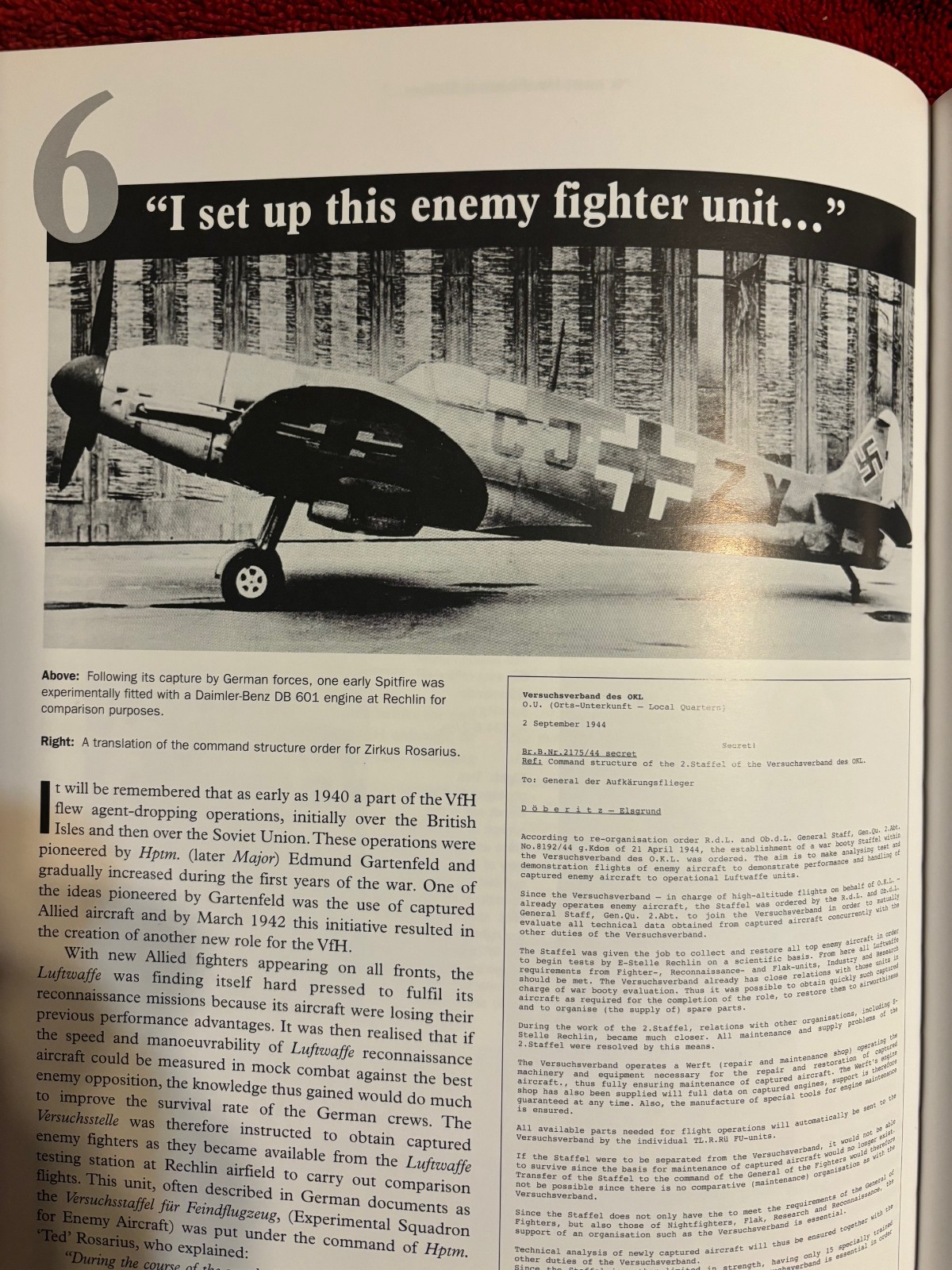 ON SPECIAL MISSIONS THE LUFTWAFFE’S Research & Experimental Squads 1923-45