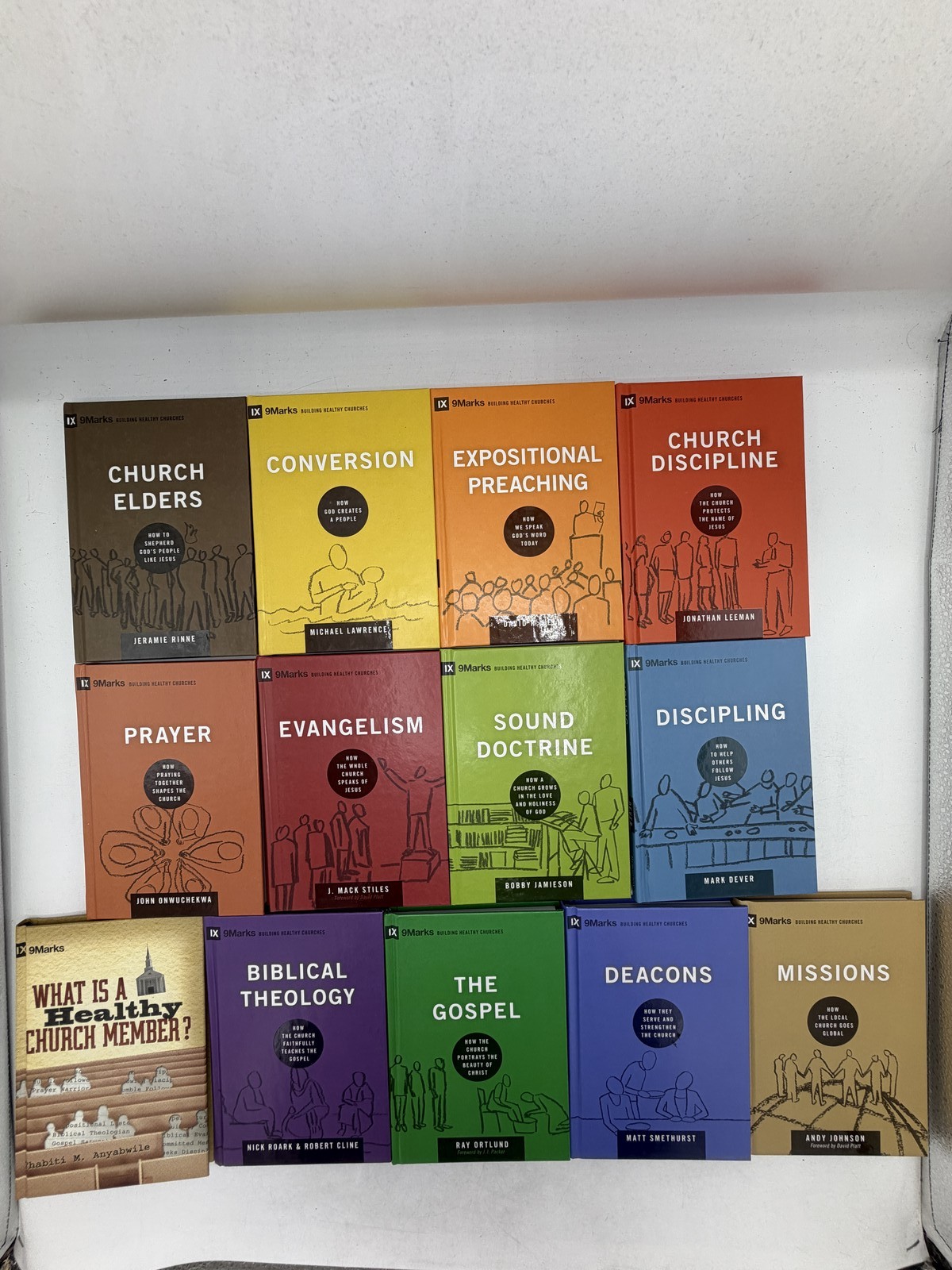 9Marks Building Healthy Churches Series 13 Book Set Crossway Theology Pastoral