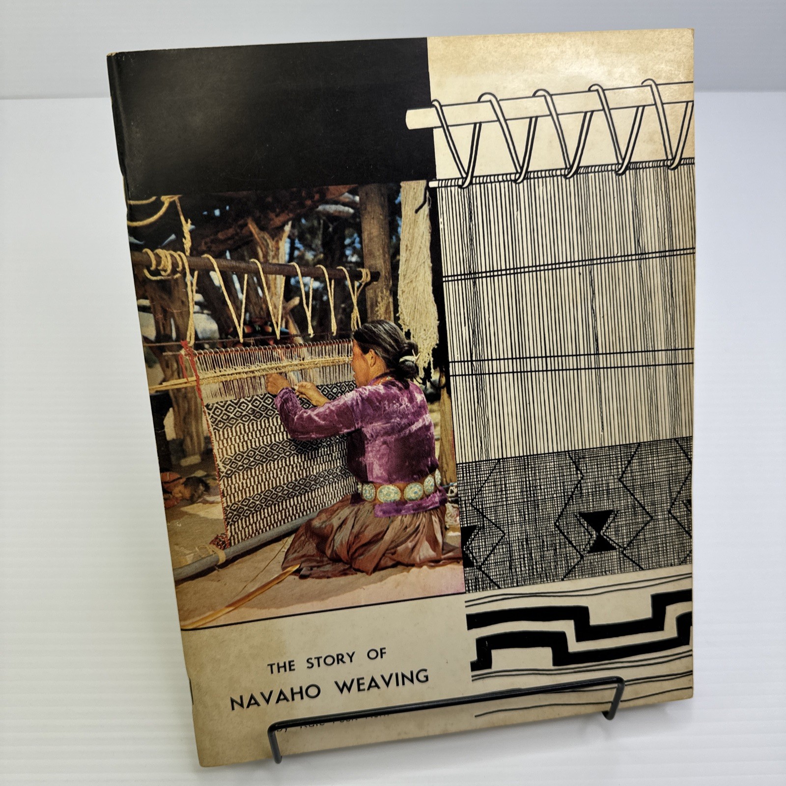 The Story of Navaho Weaving Kate Peck Kent 1974 Illustrated Heard Museum of Anth