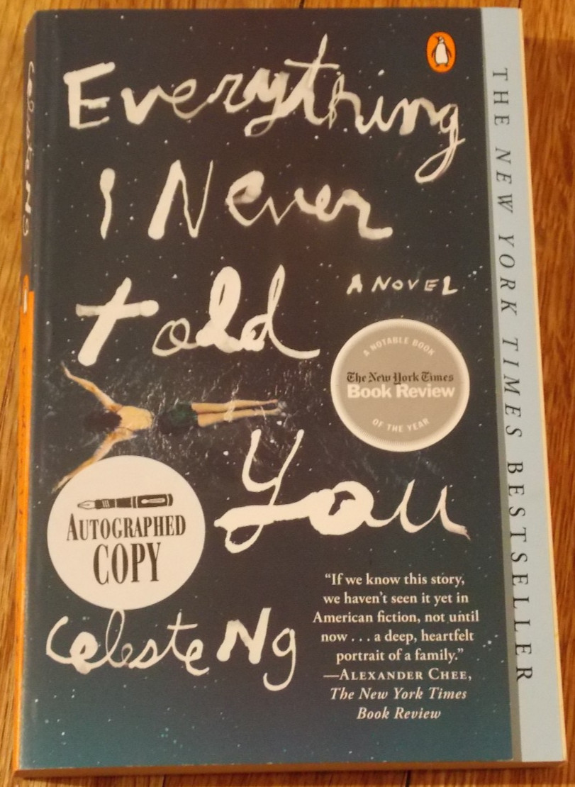 CELESTE NG-Everything I Never Told You~SIGNED/AUTOGRAPHED~(2015, Paperback)