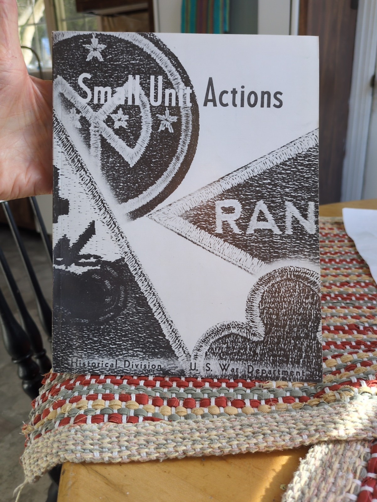 WWII Small Unit Actions 1946 US War Dept Historical Division France Italy Ranger