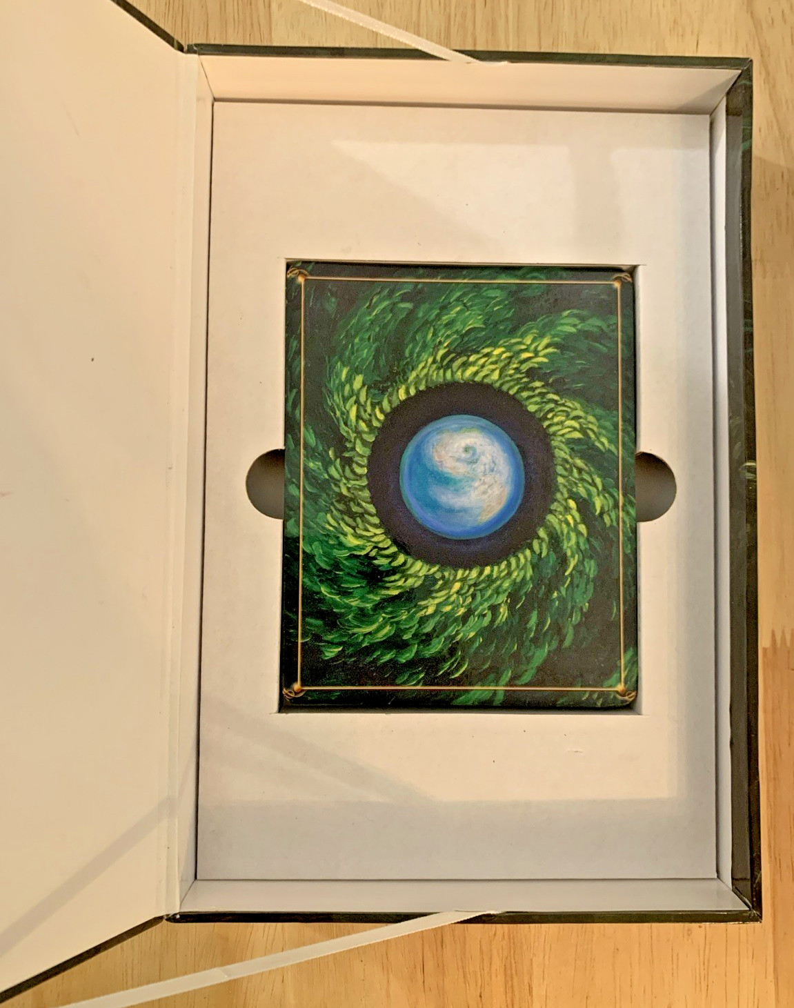 Green Man Tree Oracle Book & Cards Box Set Romanticism Nature Mysticism 🌿