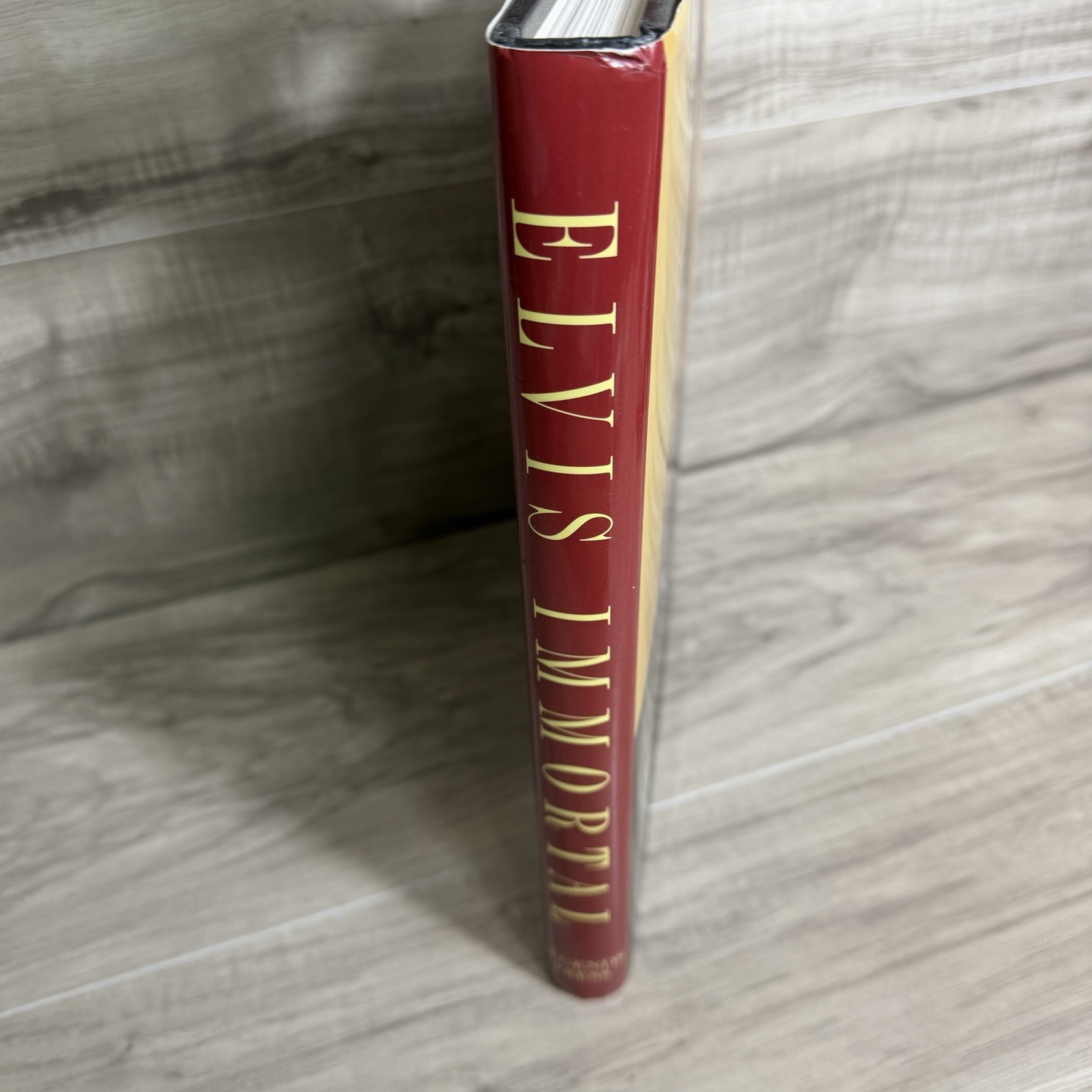 Elvis Immortal Leather Bound Hardback Special Collectors Edition 1997 Book