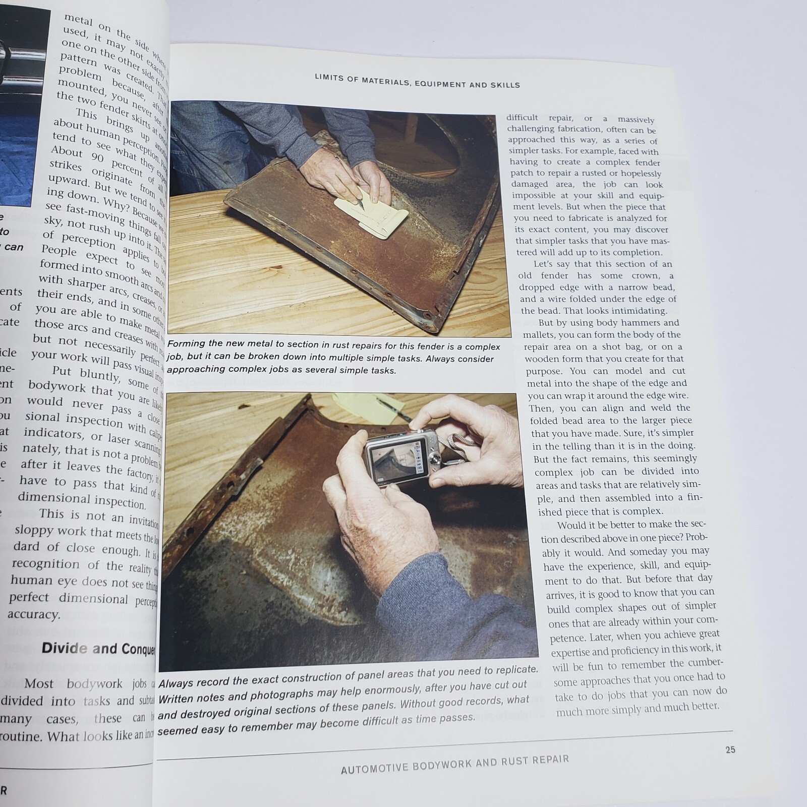 Automotive Bodywork & Rust Repair, Workbench How-to, 2009,By Matt Joseph SA166,