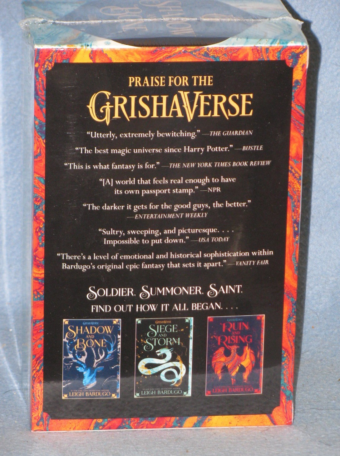 The Shadow and Bone Trilogy ~ Boxed TPB Set by Leigh Bardugo ~ Factory Sealed