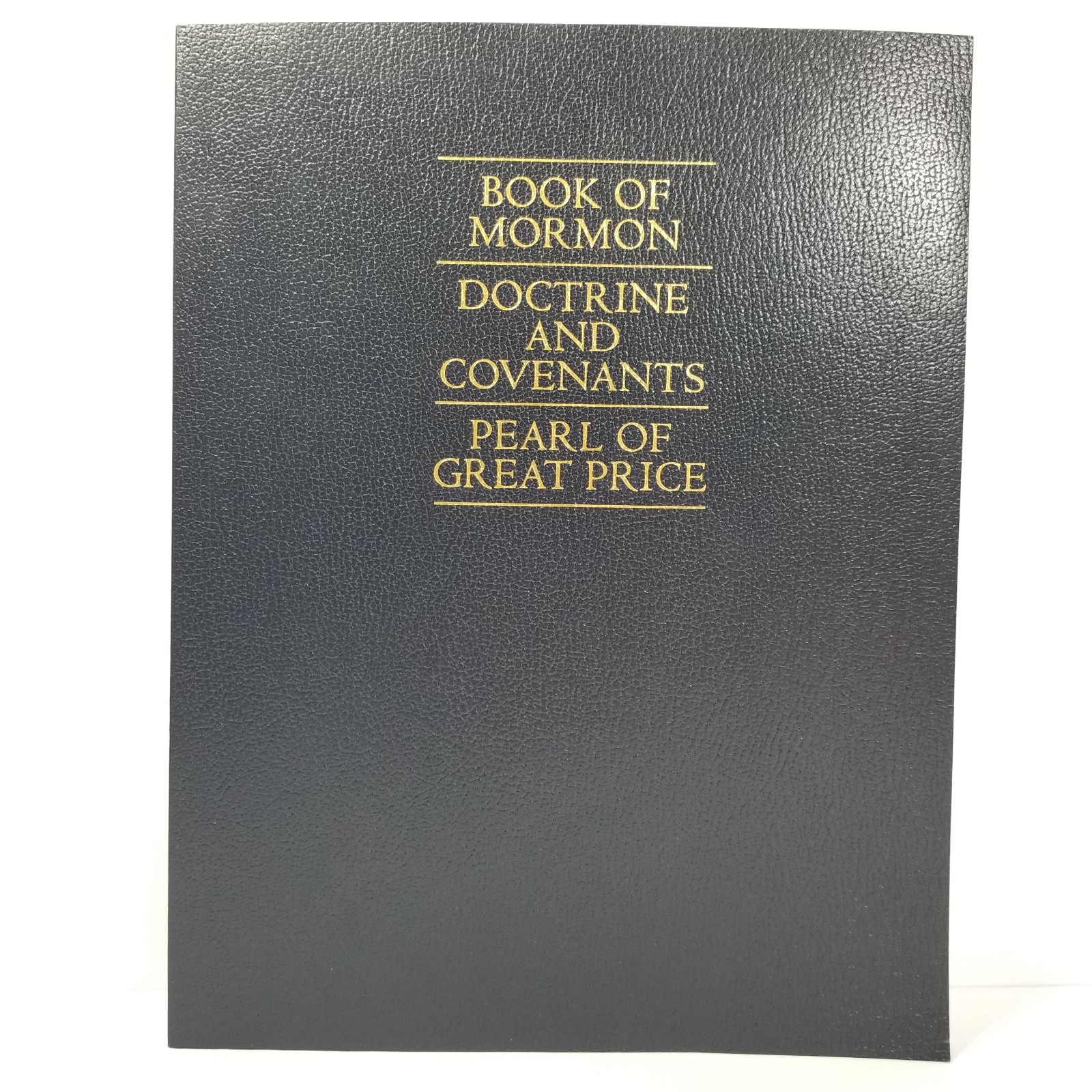 LDS Triple Combination Extra Large Print Scriptures Book of Mormon 2013 PB