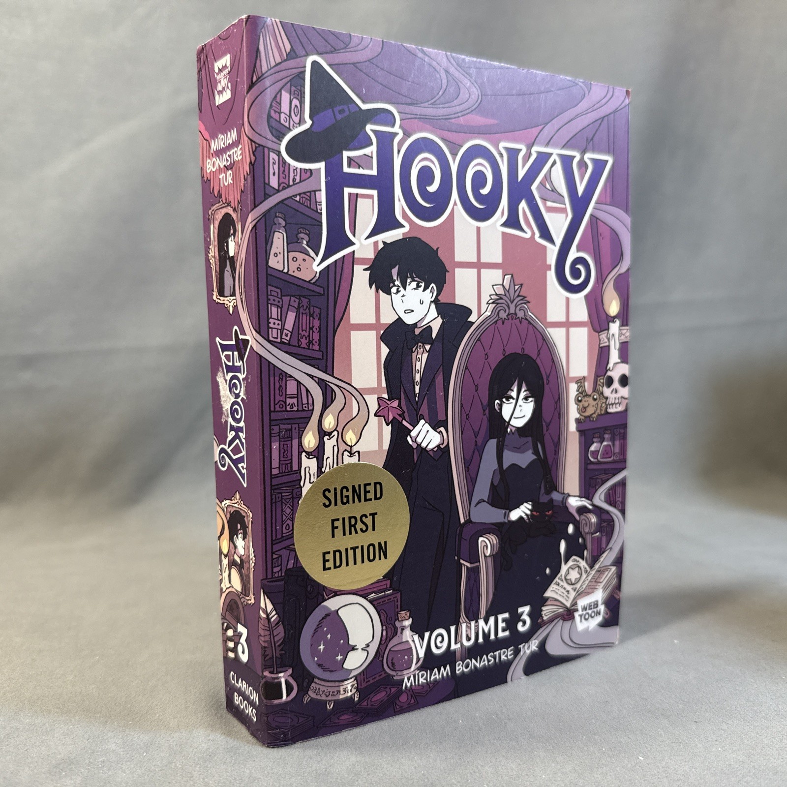 Hooky Volume 3 SIGNED Miriam Bonastre Tur, First Edition, 1st Print, 2023