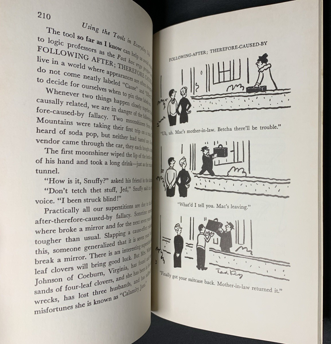 How to Develop Your Thinking Ability Kenneth Keyes 1st PB 1963 Ted Key Cartoons