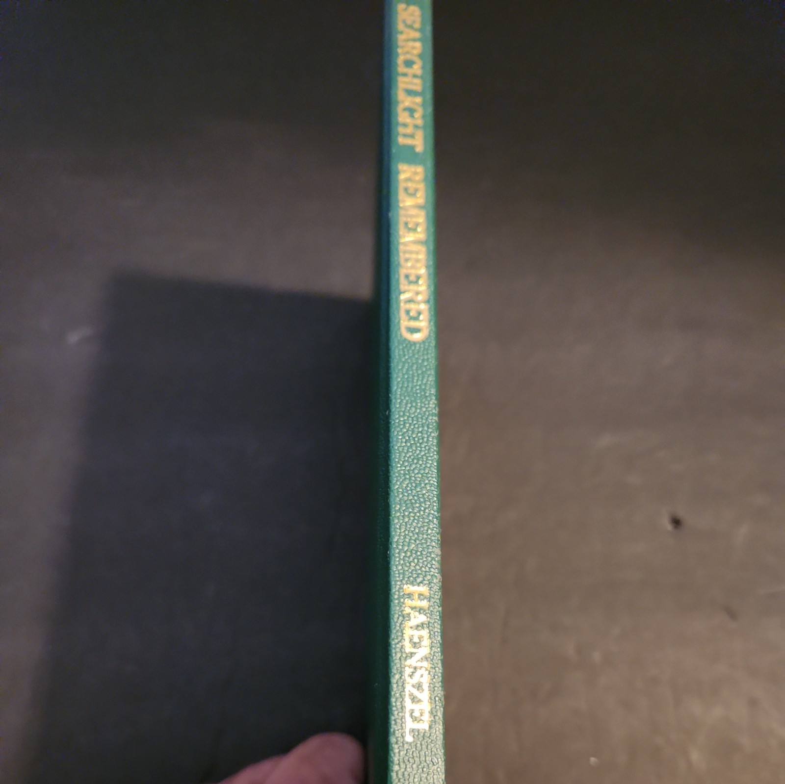 SEARCHLIGHT REMEMBERED Signed by Arda M. Haenszel – Hardcover