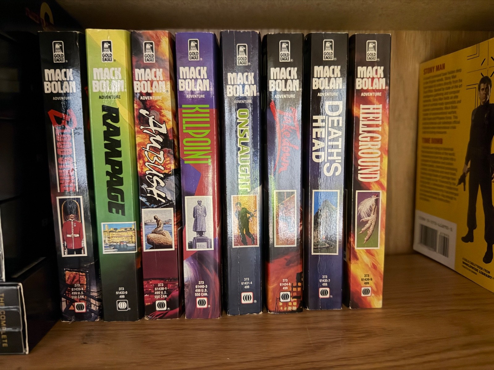Mack Bolan Paperbacks – you pick, Flat $4.95 shipping