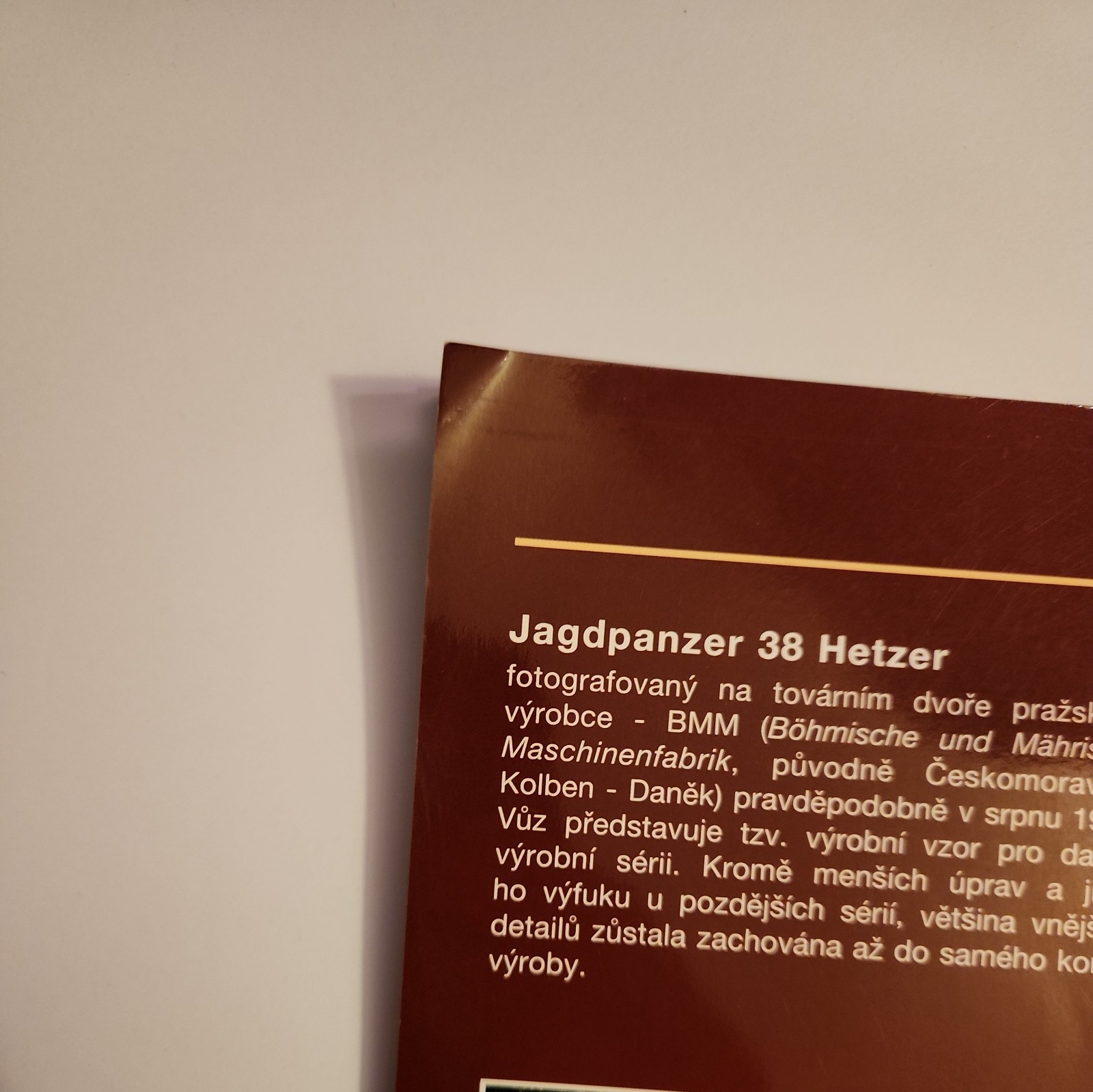 Jagdpanzer 38 Hetzer: Vladimir Francev – Miroslav Bily