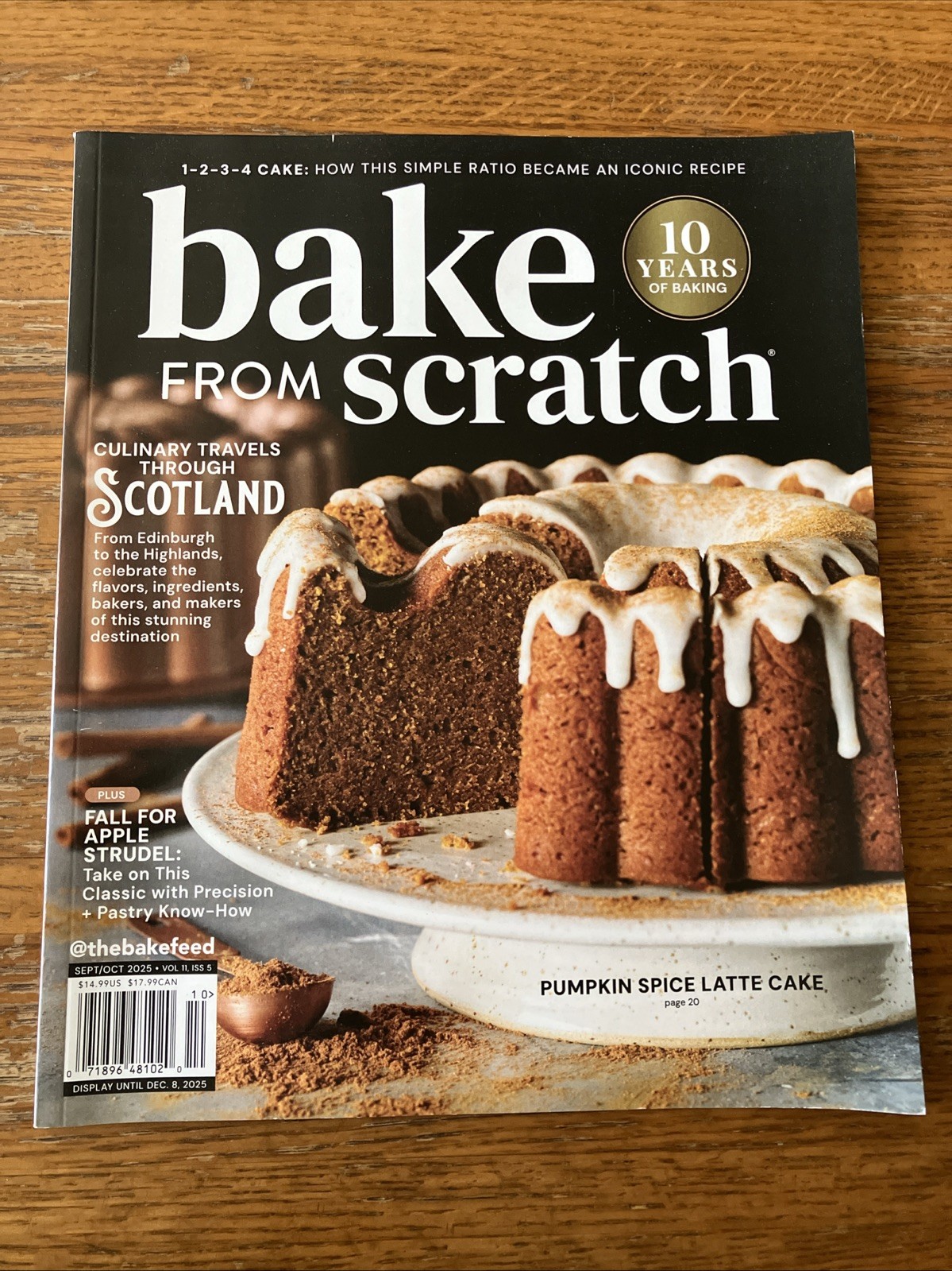 BAKE FROM SCRATCH MAGAZINE SEPT OCT 2025 CULINARY TRAVELS THROUGH SCOTLAND