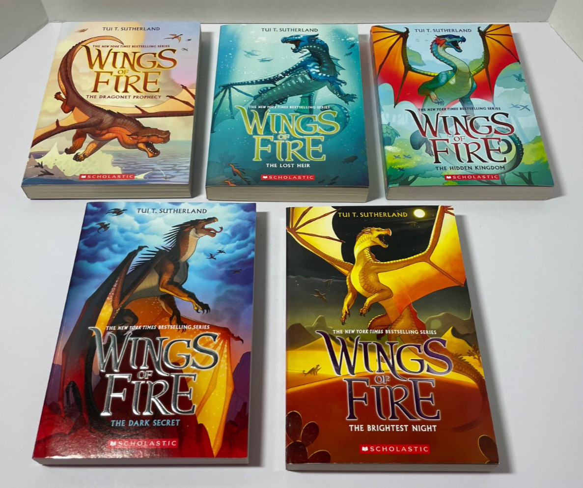 Wings of Fire Box Set Books 1-5 Tui T. Sutherland