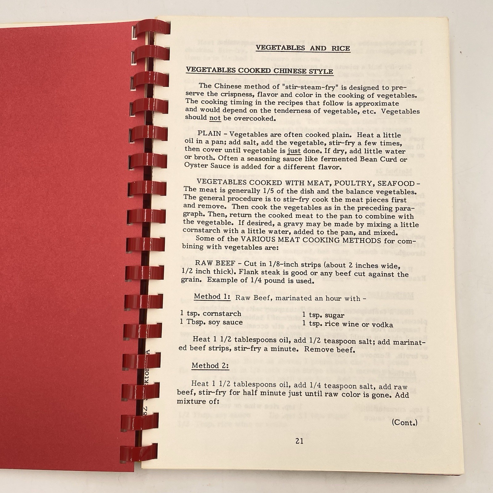 St. Marks United Methodist Church TREASURED CHINESE RECIPES Stockton, CA 1991