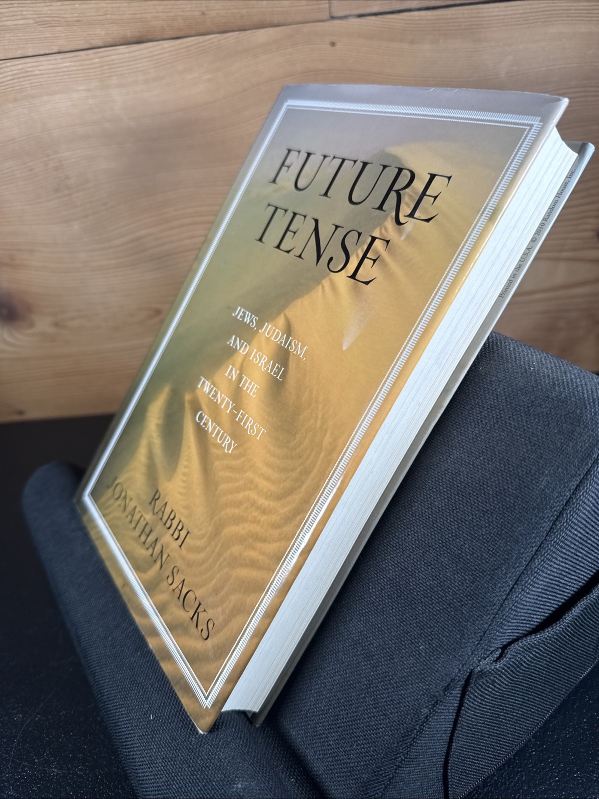 Future Tense by Jonathan Sacks (2009 Hardcover DJ)