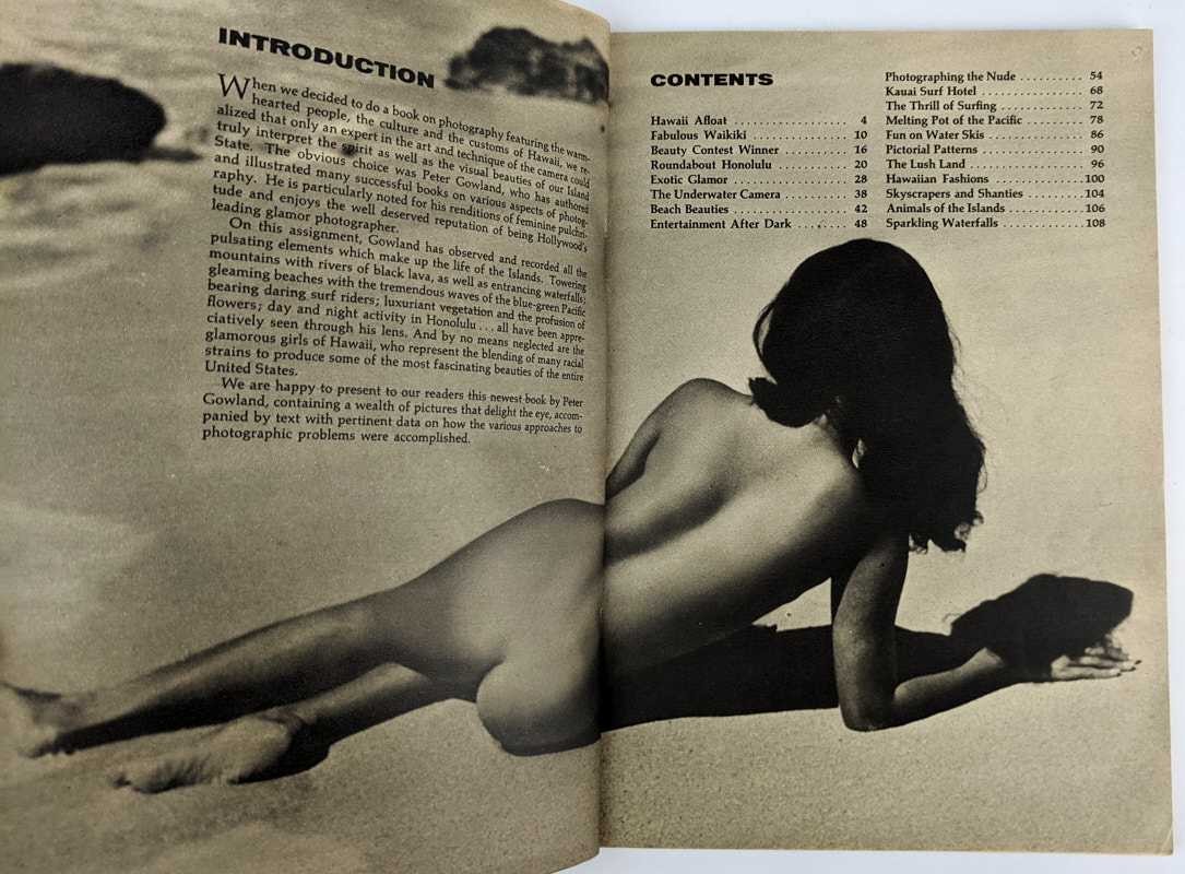 Peter Gowland; Adolphe Barreaux: Camera in Hawaii 1963 1st Edition