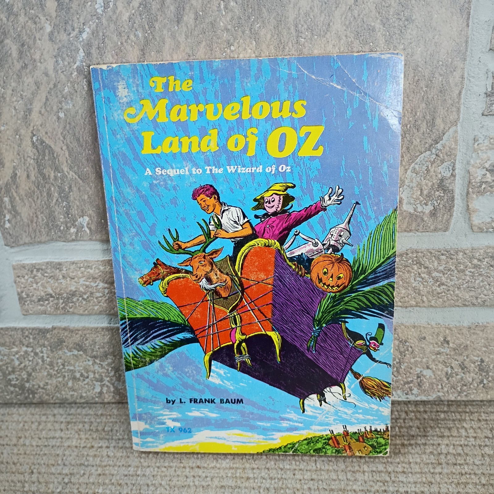 The Marvelous Land of OZ L. Frank Baum Scholastic Book Services Vintage