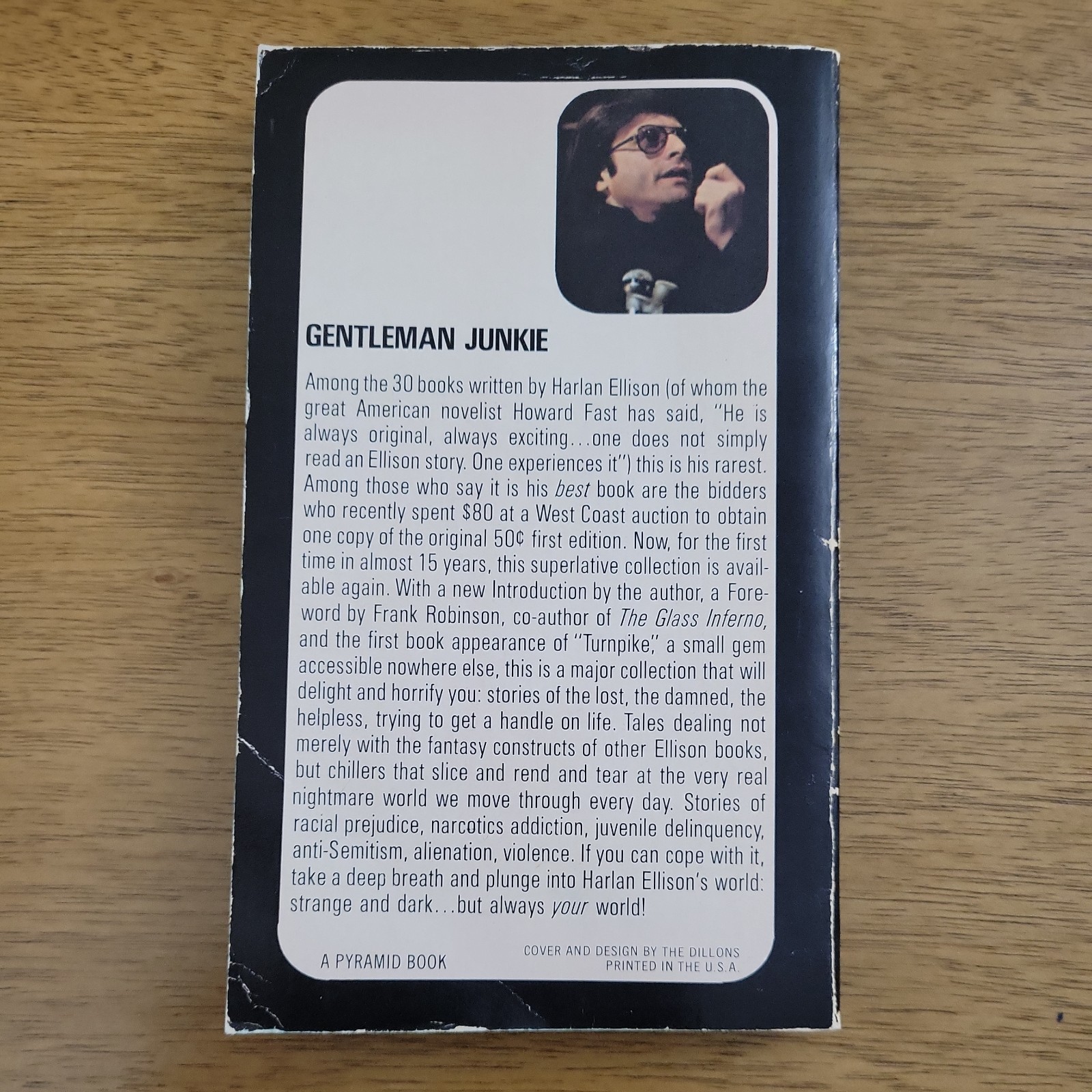 Gentleman Junkie – Harlan Ellison – Pyramid MMPB 1975