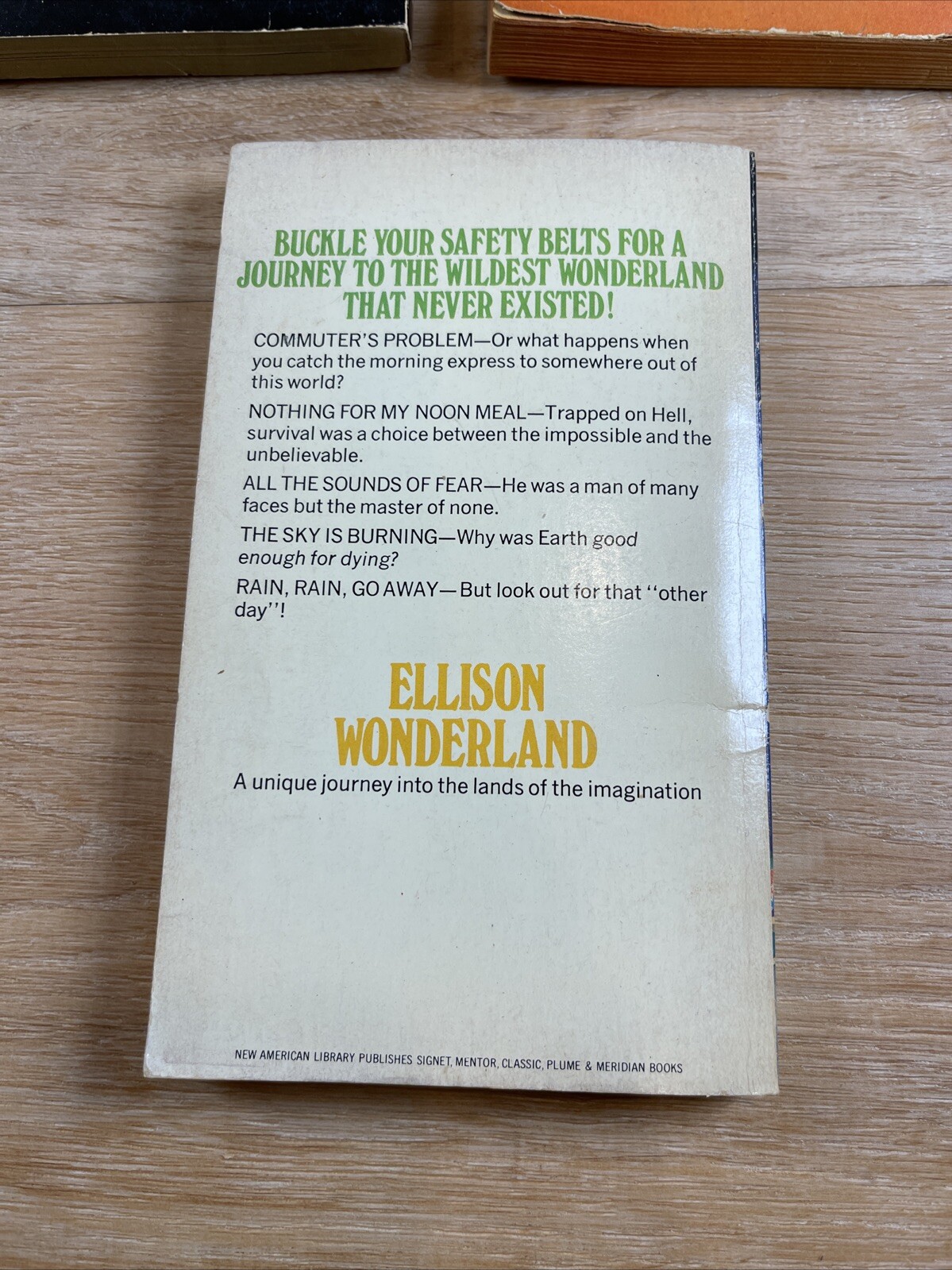 Harlan Ellison PB Book Lot Doomsman Earthmam Go Home Ellison Wonderland