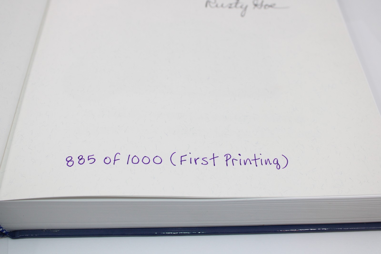 *The Mint on Carson Street – Hardcover 1st # 885 Of 1000 Numbered Copies