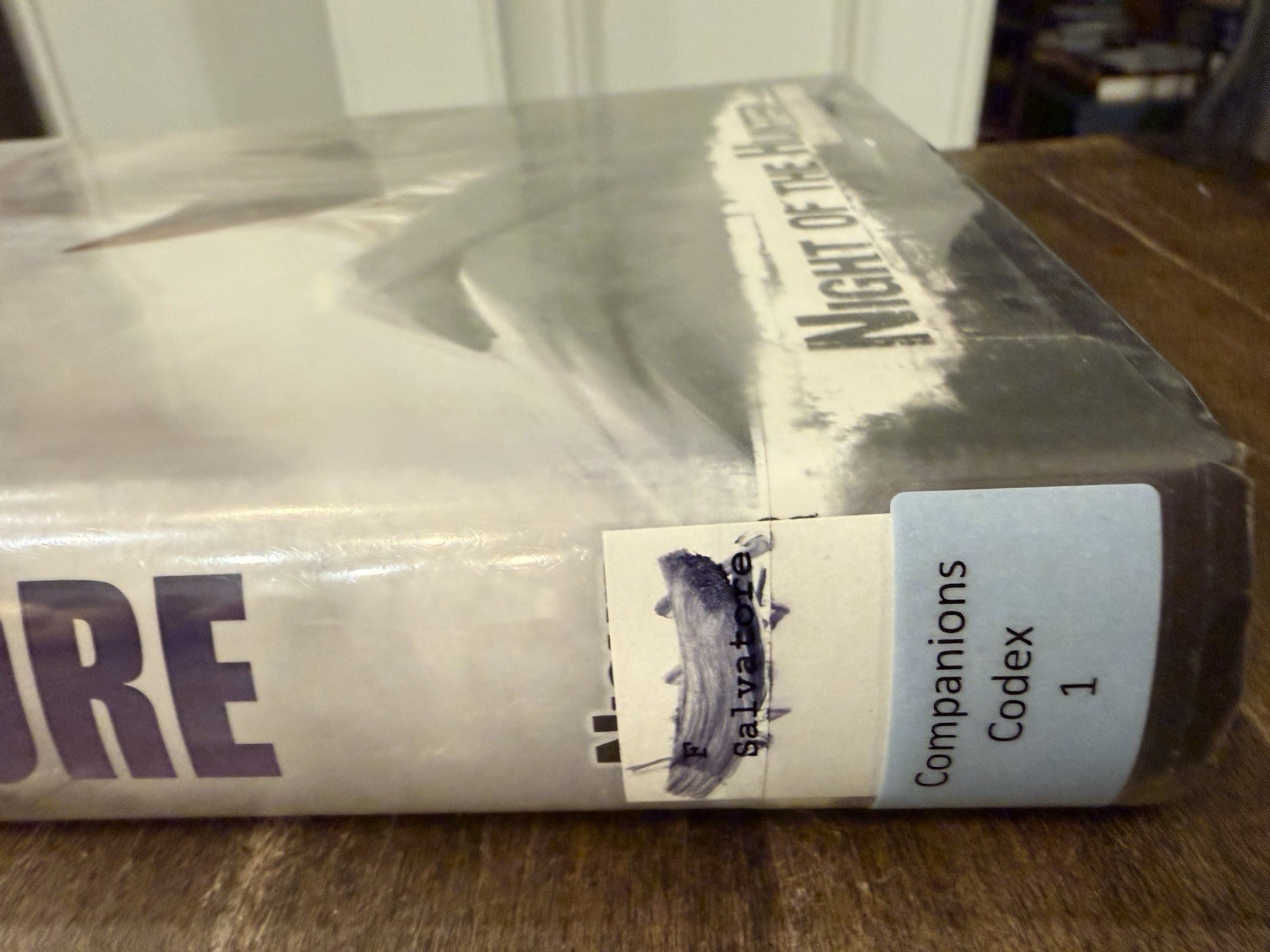Night of the Hunter: Companions Codex I by R. A. Salvatore 1st Edition 1sr Print