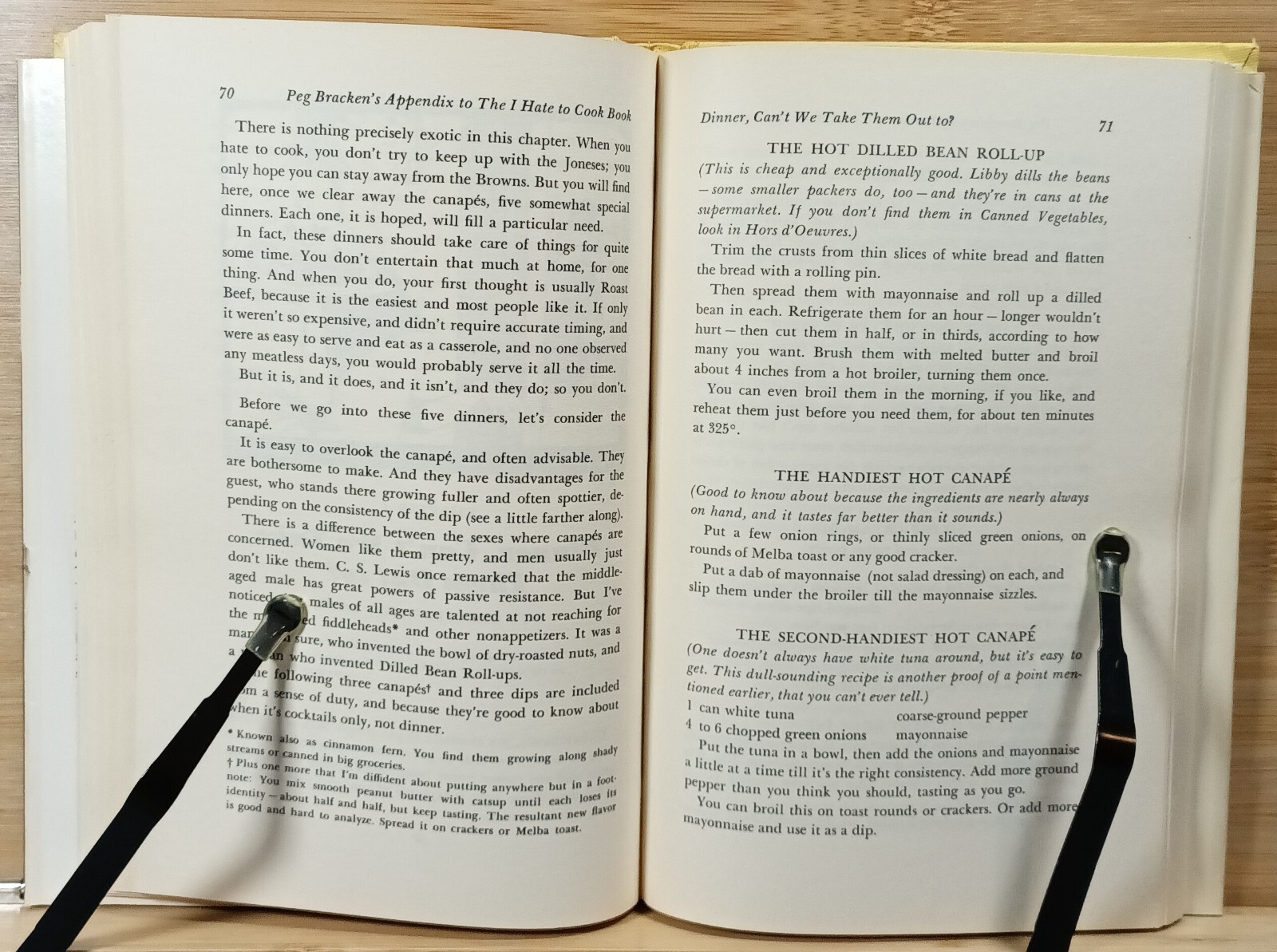 Appendix to the I Hate to Cook Book with over 140 Recipes and 323 Afterthoughts