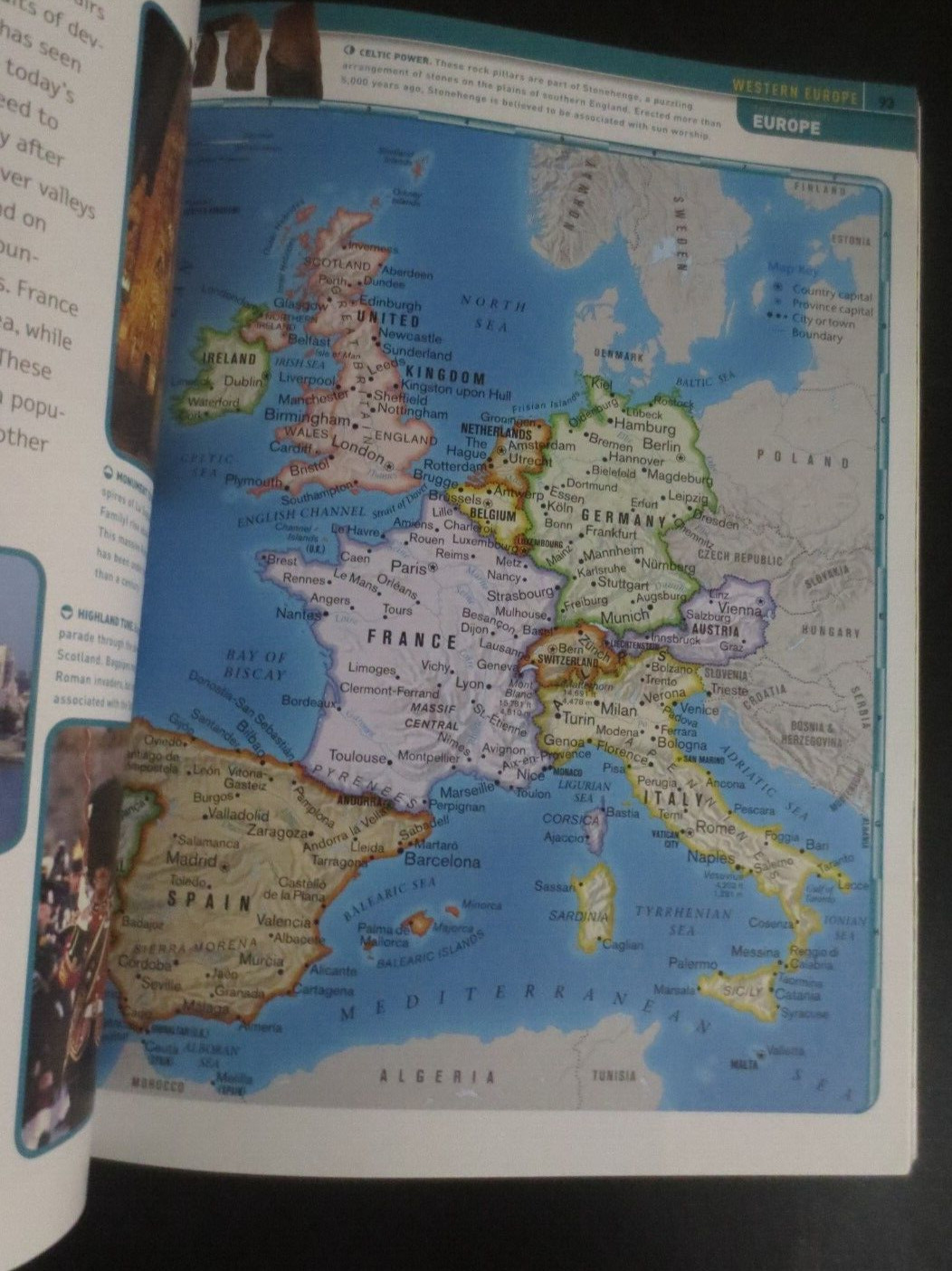 National Geographic Kids World Atlas 4th Edition 207 Pages Paperback